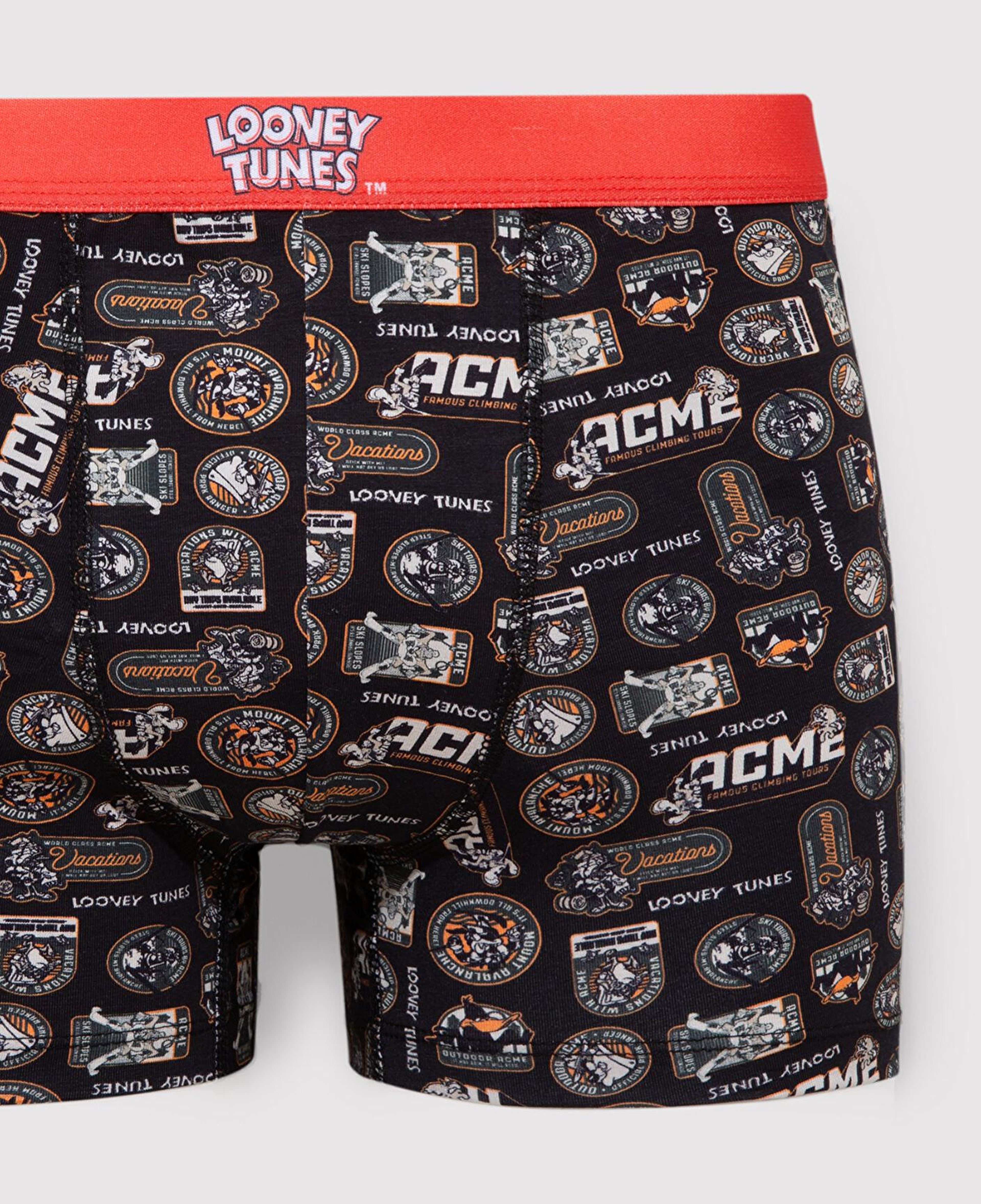 Mavi Looney Tunes Baskılı Siyah Boxer 0911635-900