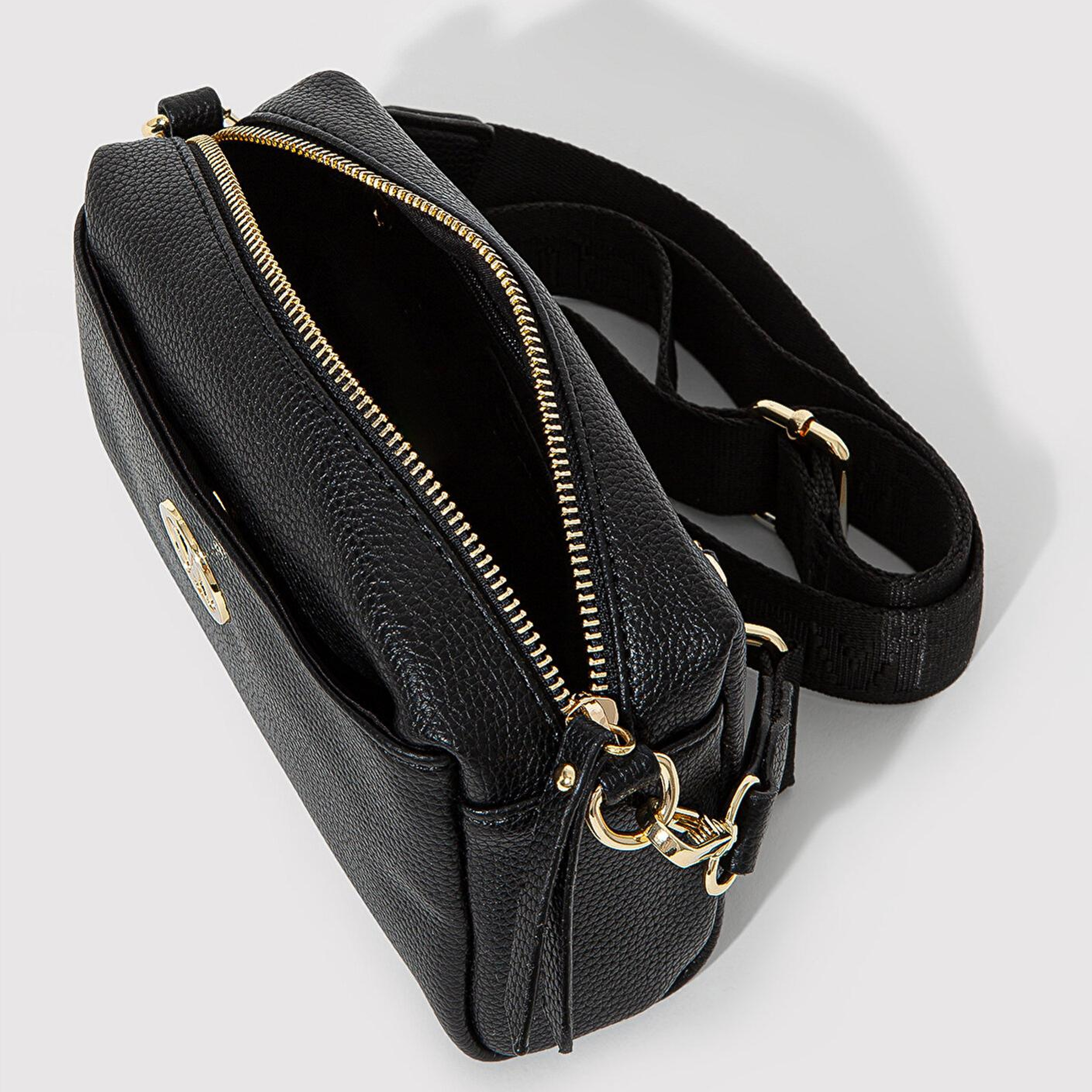 Mavi Mühür Logo Detaylı Siyah Çapraz Çanta 1912662-900