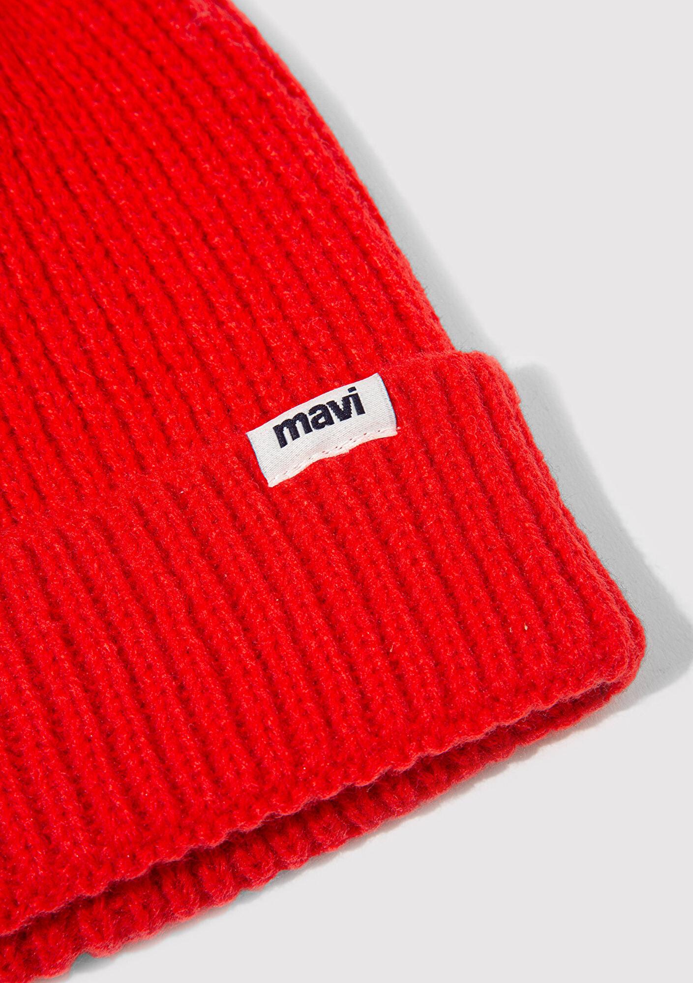 Mavi Kırmızı Bere 1910719-26345