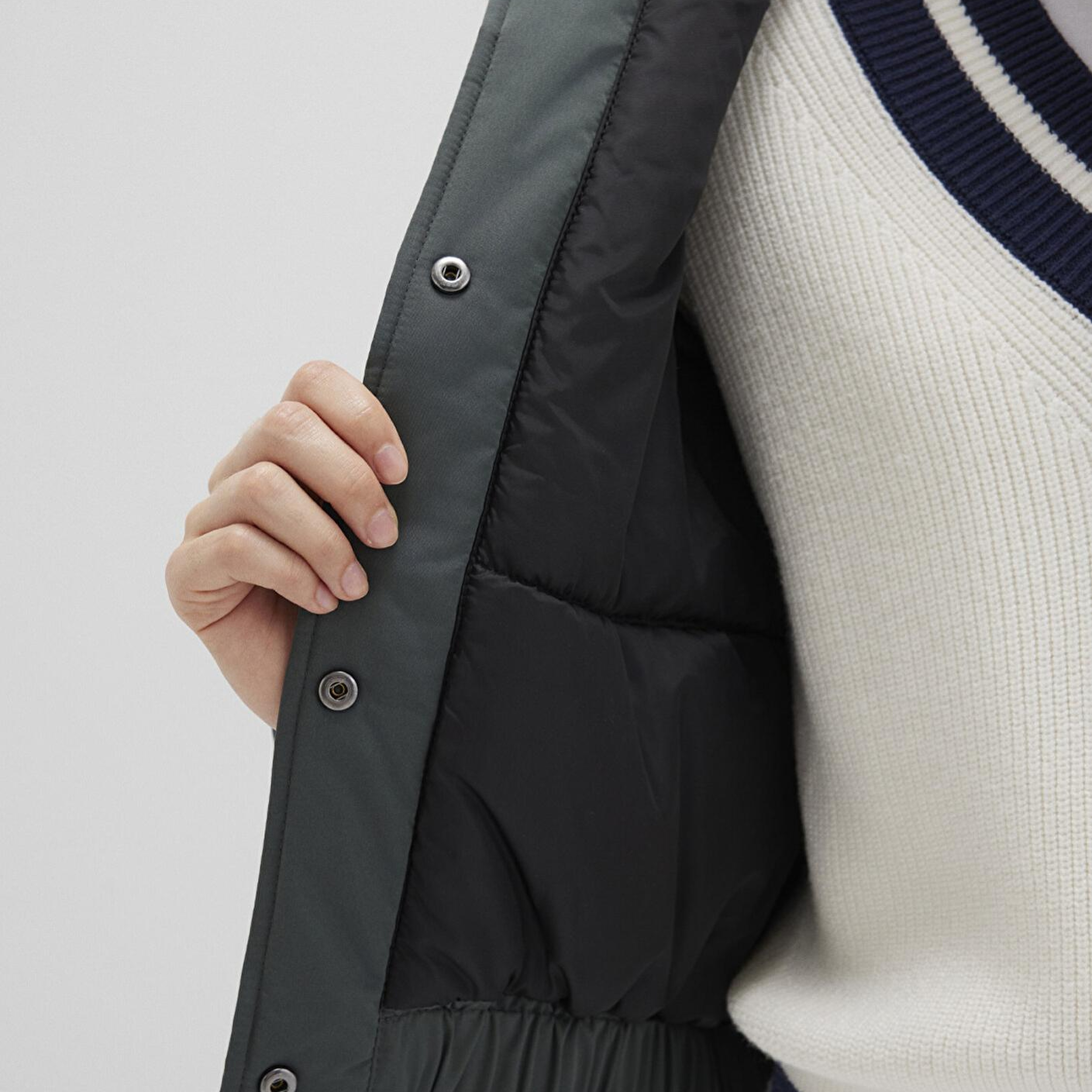 Mavi Yeşil Şişme Mont 1110269-71598