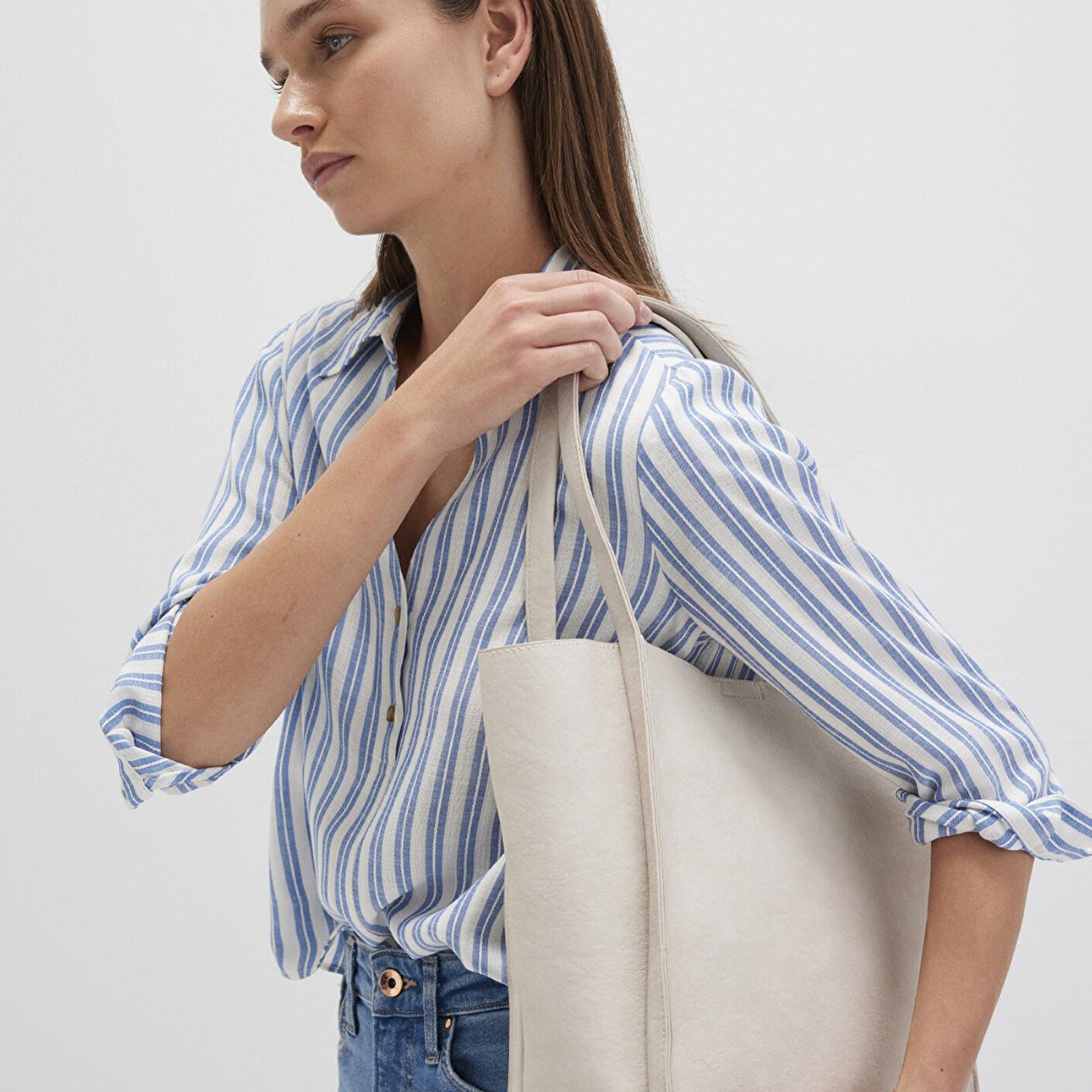 Mavi Bej Omuz Çantası 1911654-34531