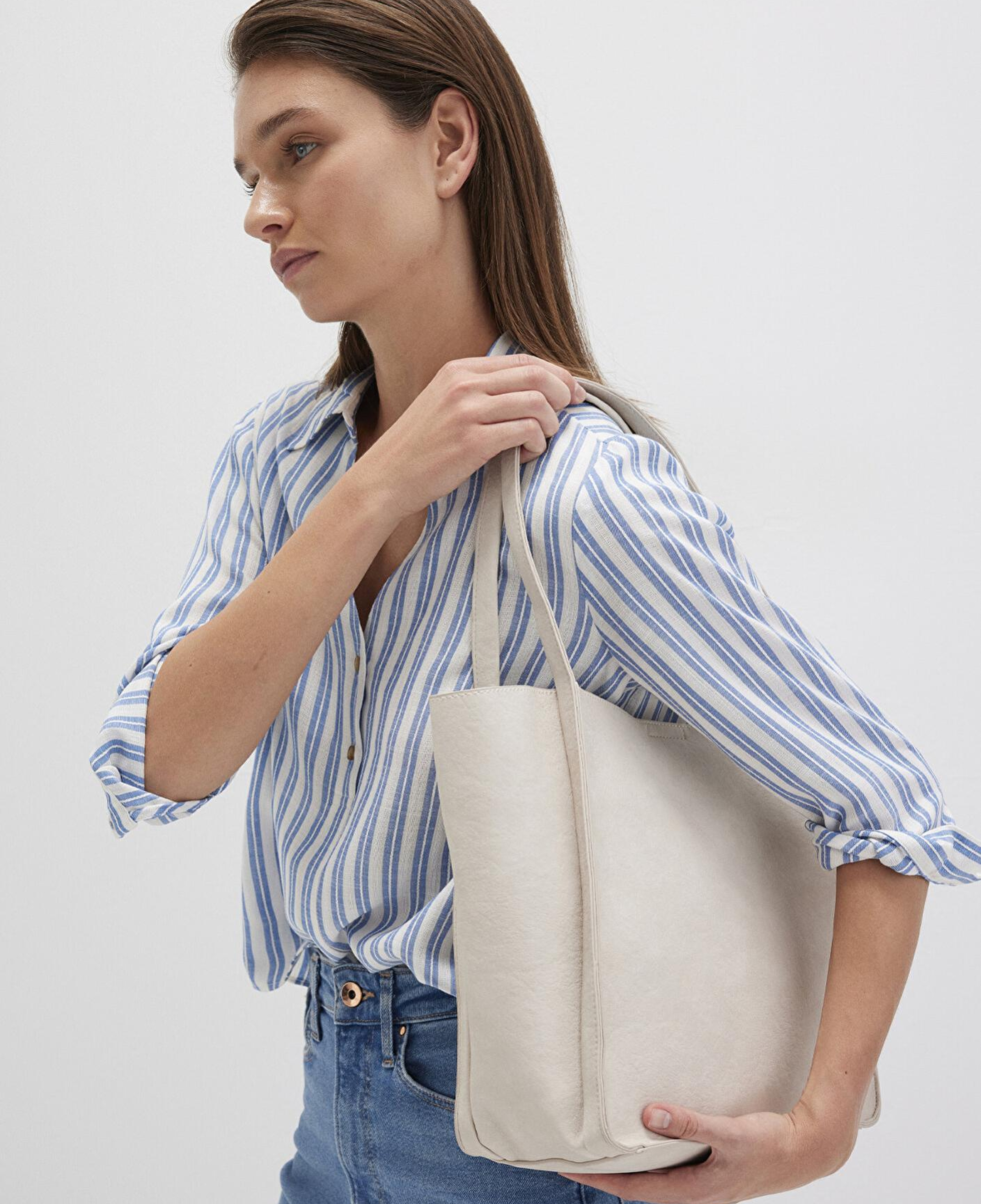 Mavi Bej Omuz Çantası 1911654-34531