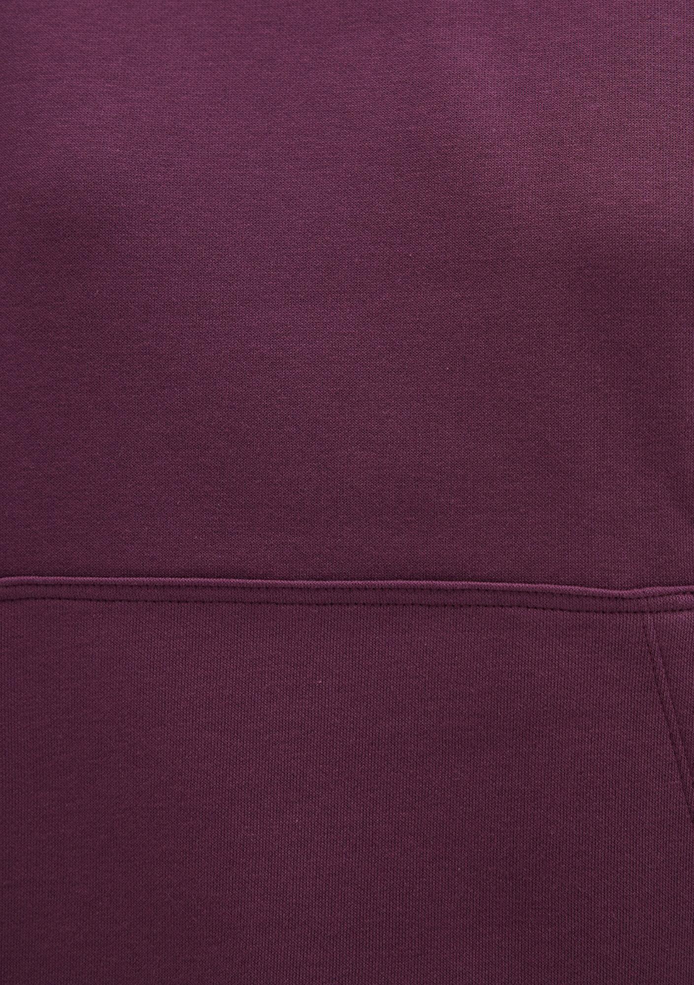 Mavi Kapüşonlu Mor Basic Sweatshirt 167299-70670