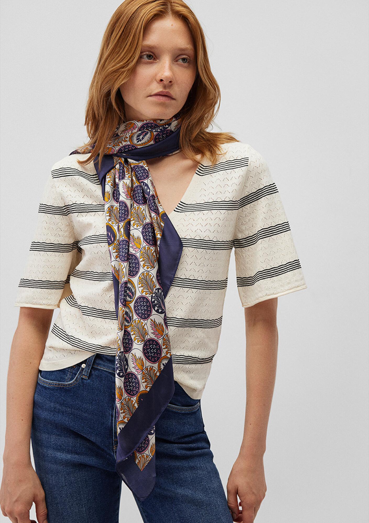 Mavi Baskılı Bandana 1912718-34523