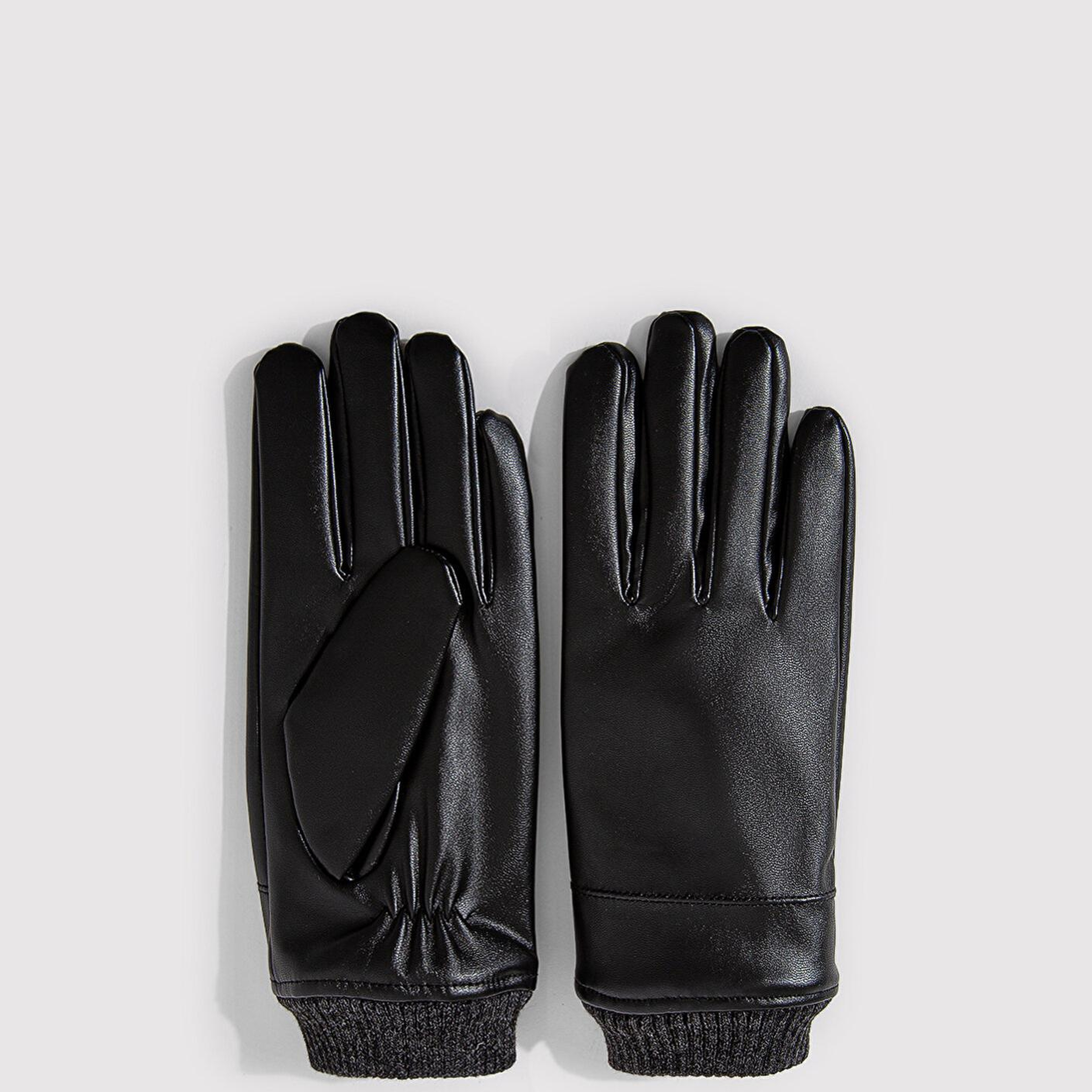 Mavi Siyah Suni Deri Eldiven 0911144-900