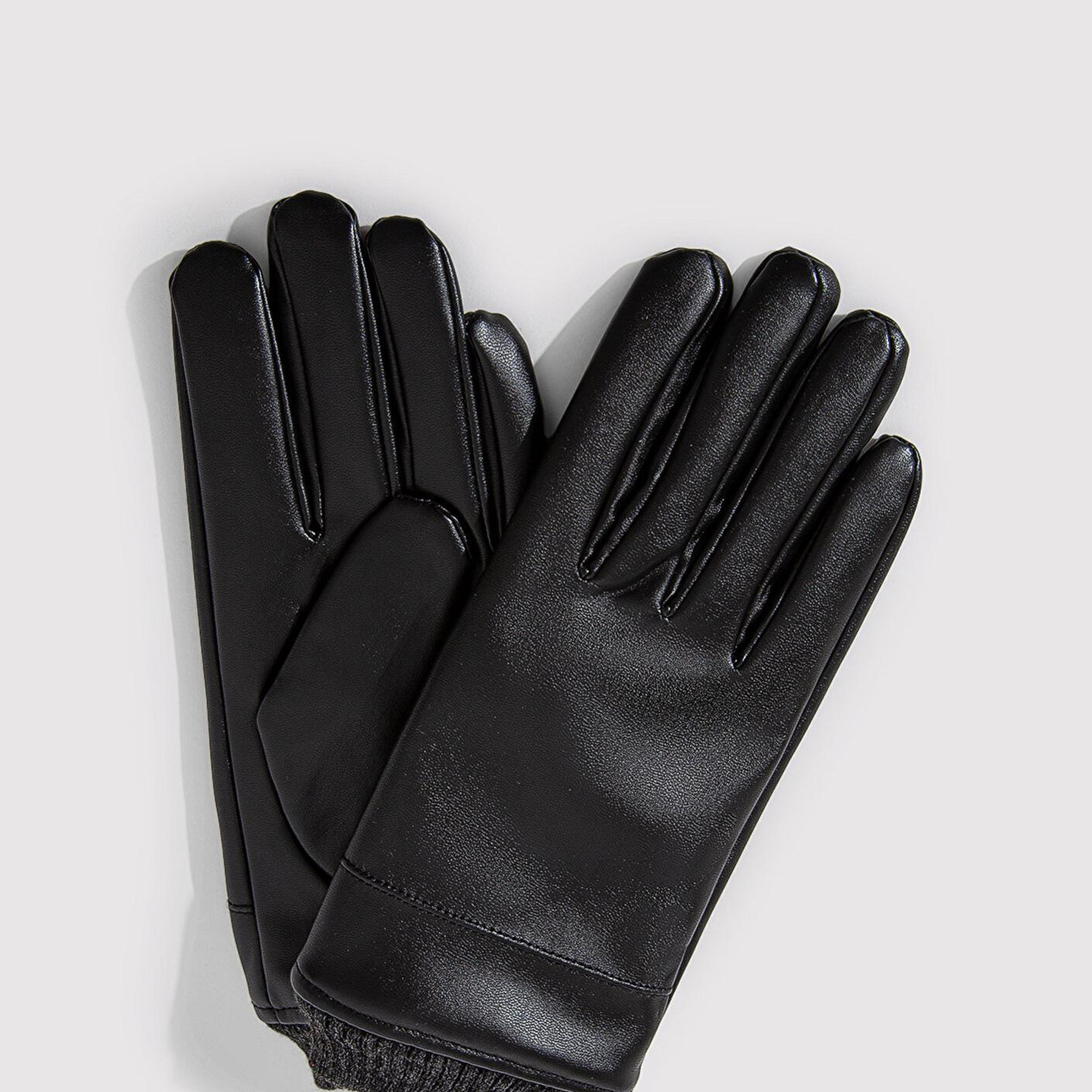 Mavi Siyah Suni Deri Eldiven 0911144-900