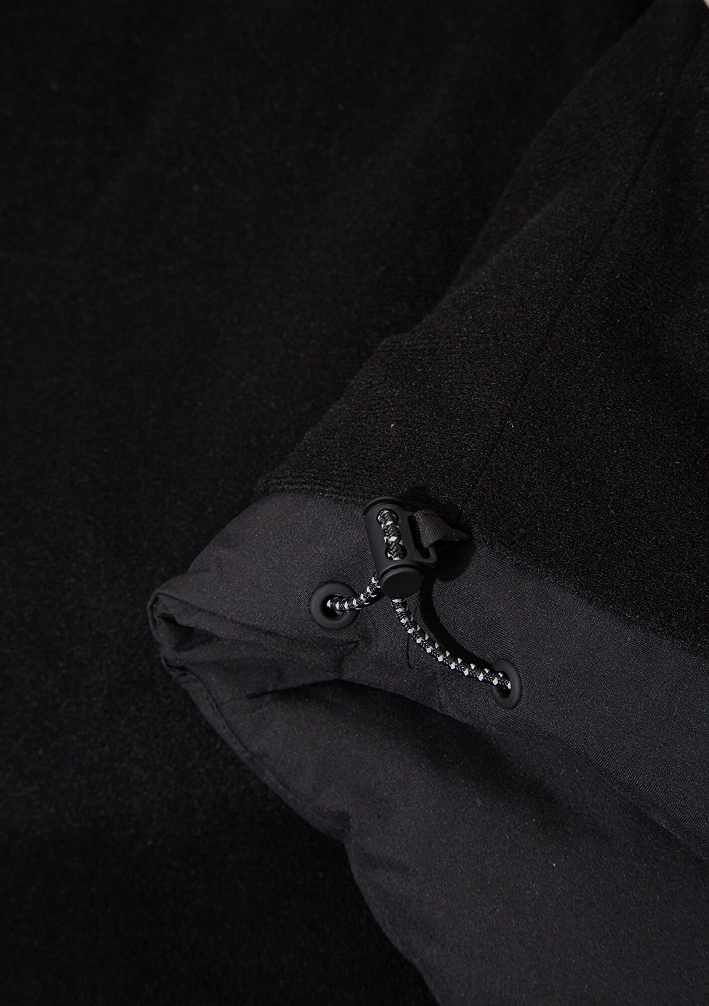 Mavi Su İtici Kapüşonlu Siyah Şişme Mont 0110463-900