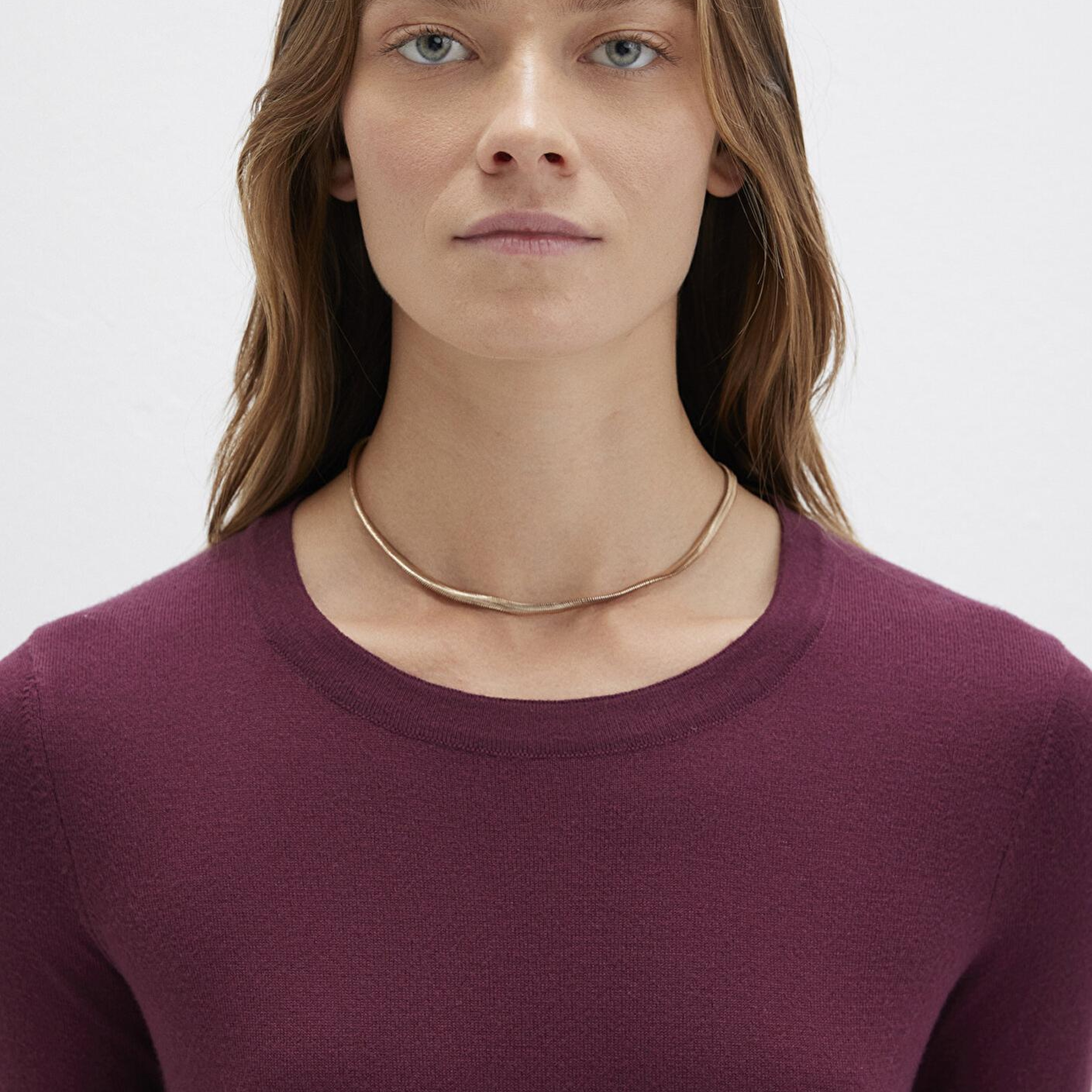 Mavi Bisiklet Yaka Bordo Kazak Slim Fit / Dar Kesim 1710510-70415