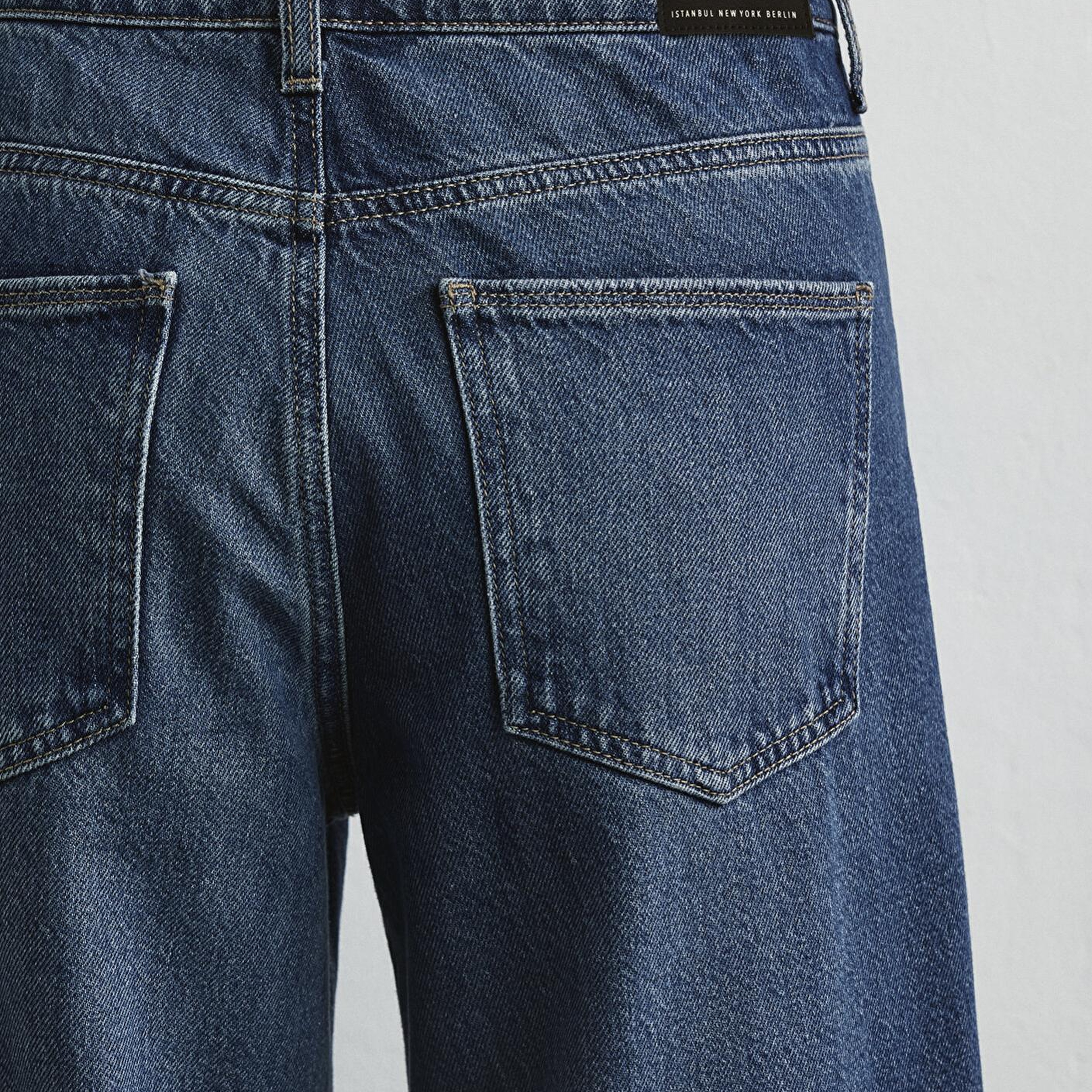 Mavi Siena Iconic Puslu Koyu Mavi  Jean Pantolon 1010763-87748