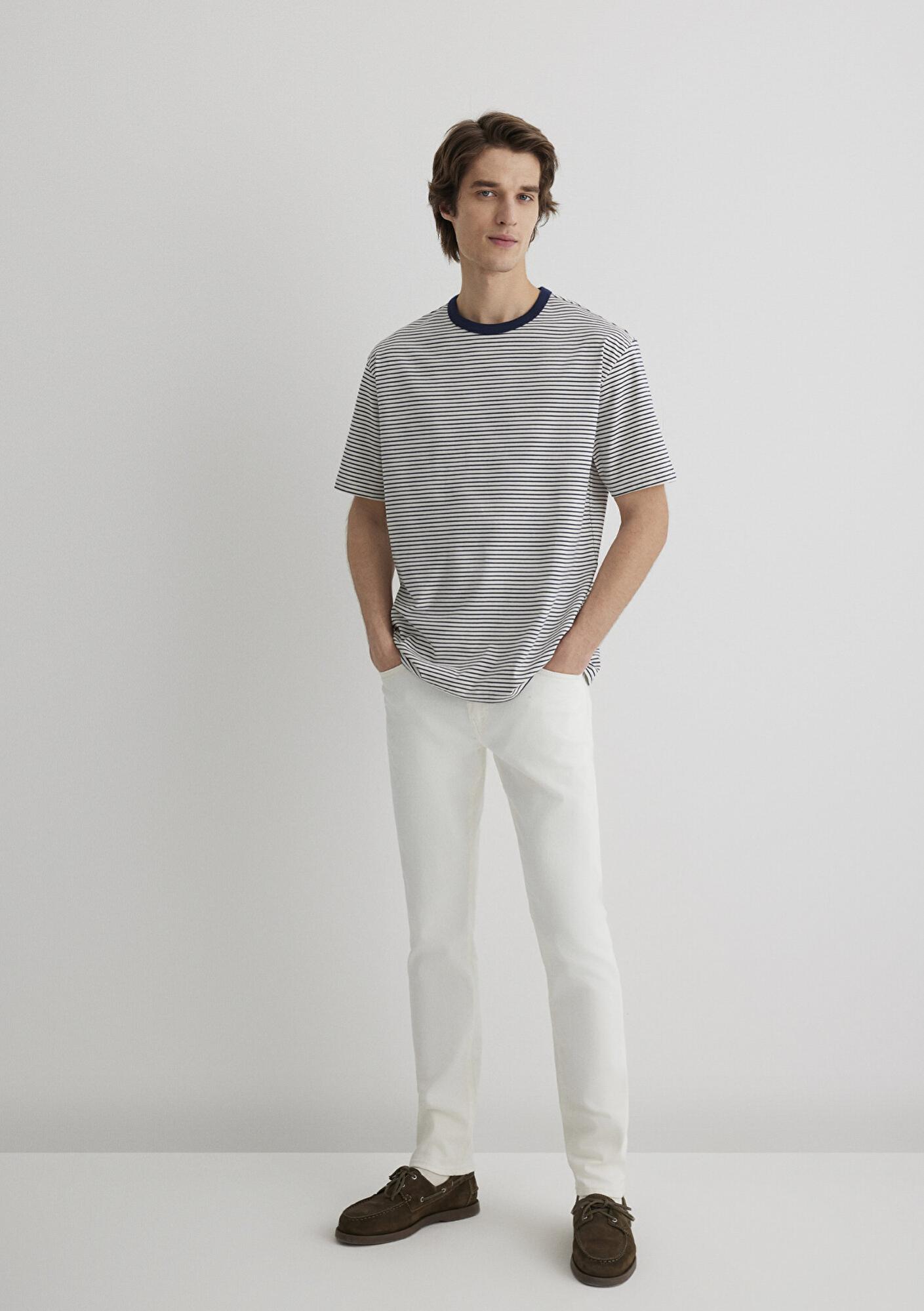 Mavi Jake Mavi Black Beyaz Jean Pantolon 0042288003