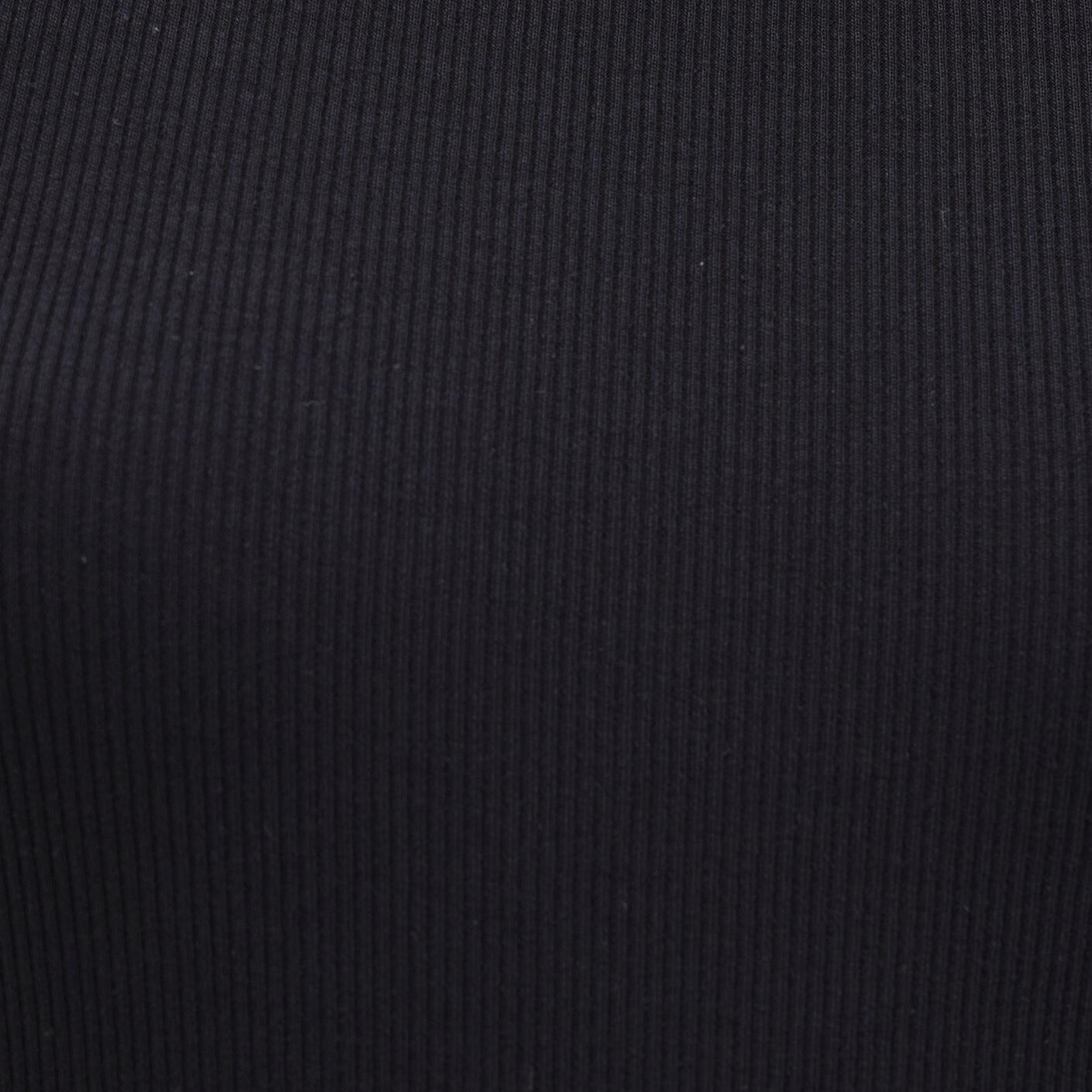 Mavi Halter Yaka Siyah Basic Atlet Slim Fit / Dar Kesim 1612462-900