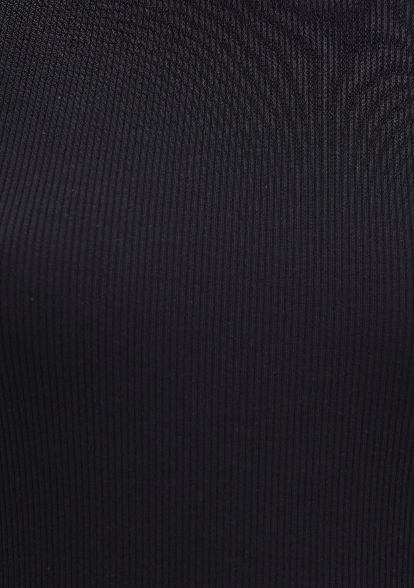 Mavi Halter Yaka Siyah Basic Atlet Slim Fit / Dar Kesim 1612462-900