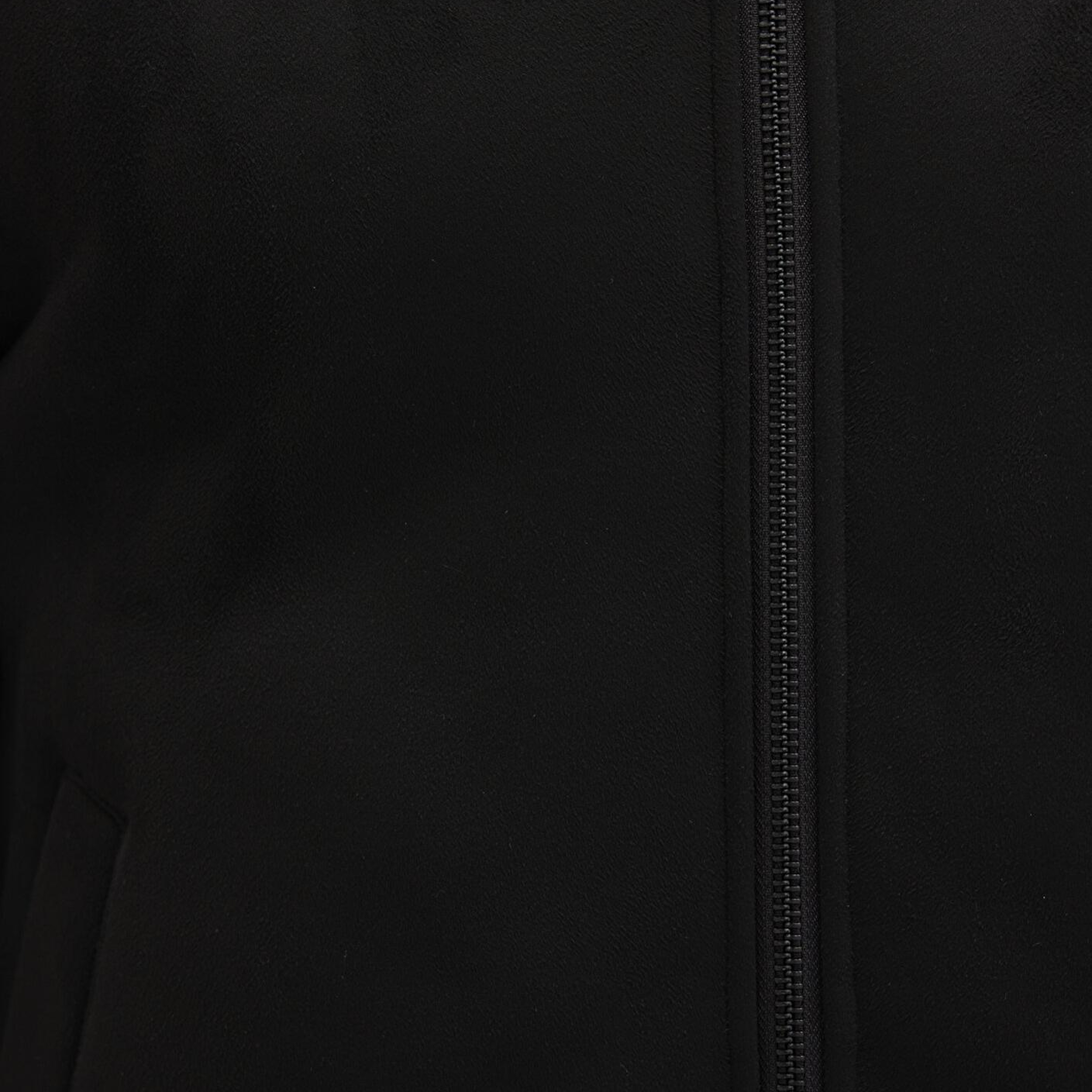 Mavi Suni Kürk Detaylı Siyah Suni Süet Ceket Regular Fit / Normal Kesim 0110450-900