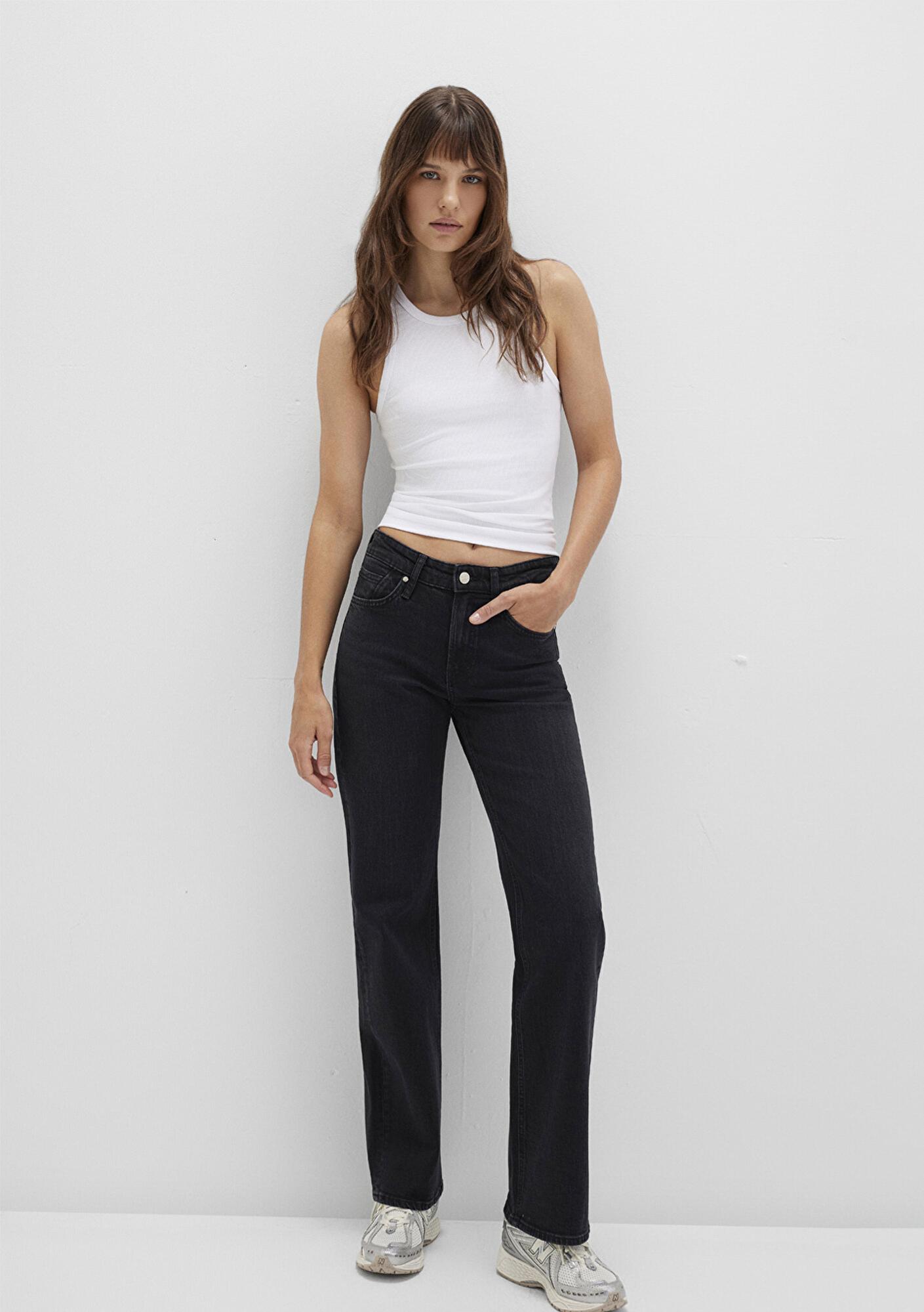 Mavi Halter Yaka Beyaz Basic Atlet Slim Fit / Dar Kesim 1612462-620