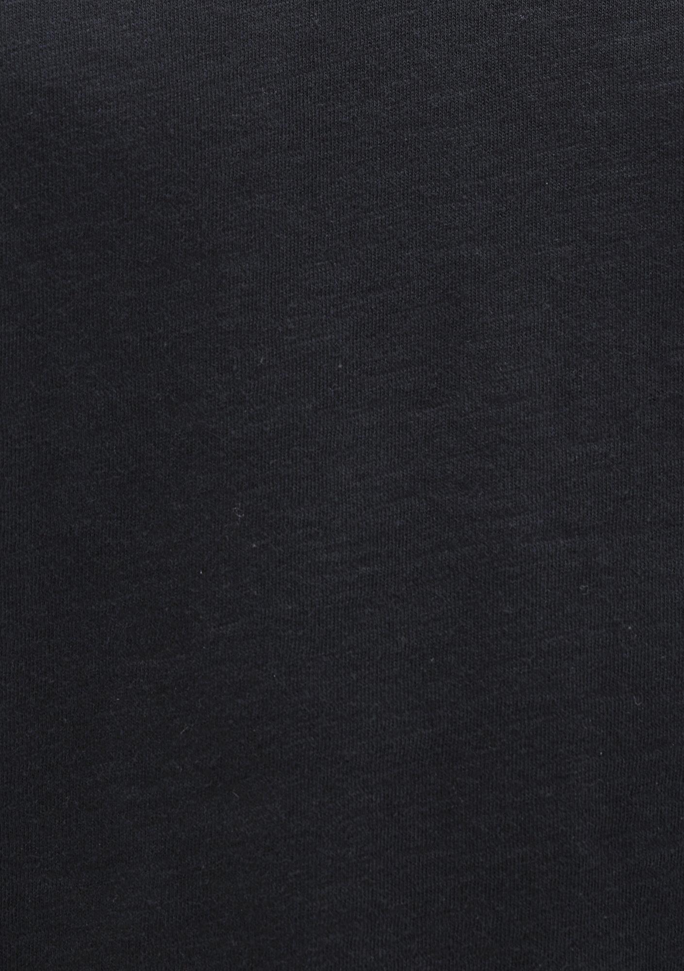 Mavi V Yaka Siyah Basic Tişört Regular Fit / Normal Kesim 1612380-900