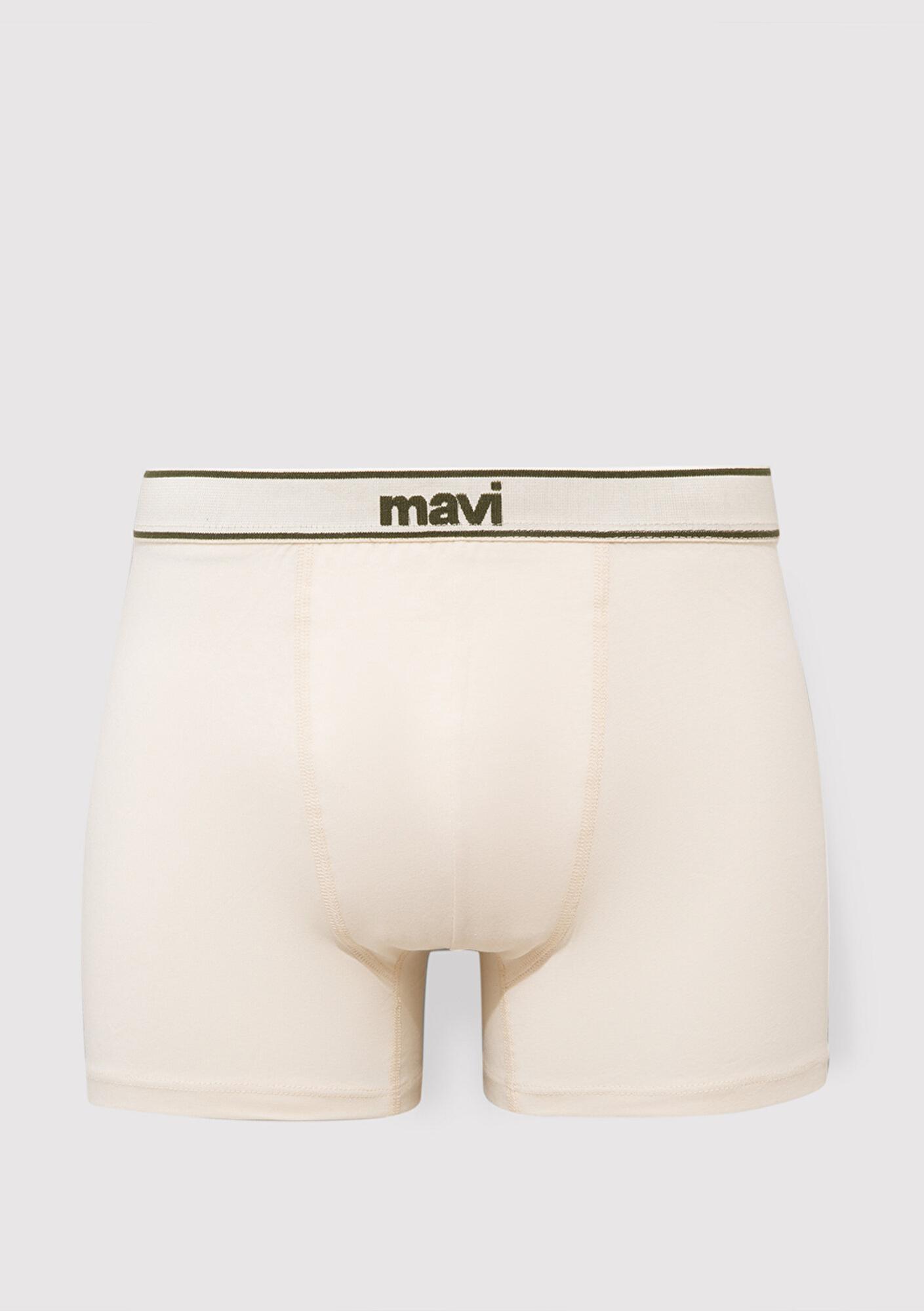 Mavi Ekru Basic Boxer 092463-70141