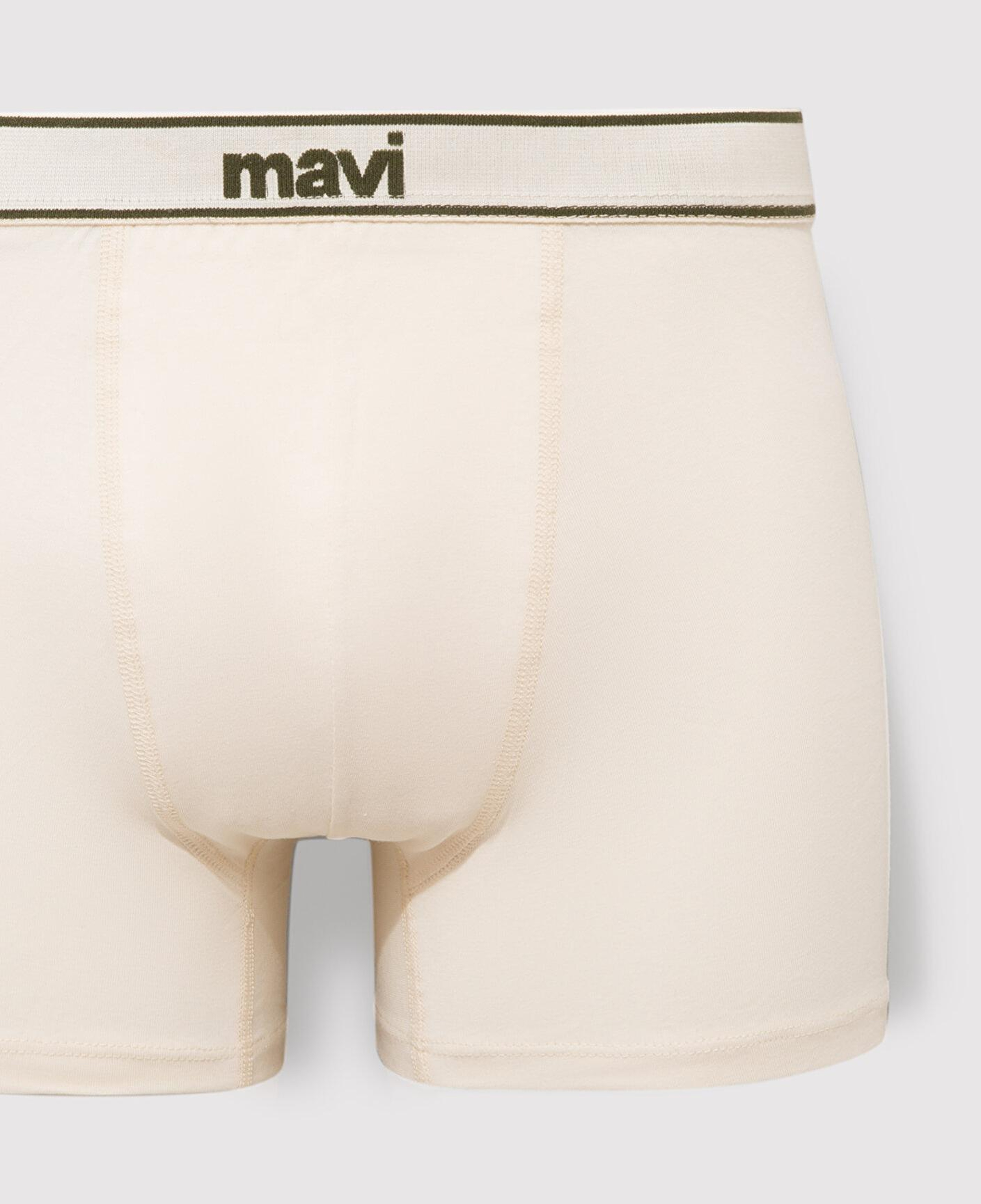 Mavi Ekru Basic Boxer 092463-70141