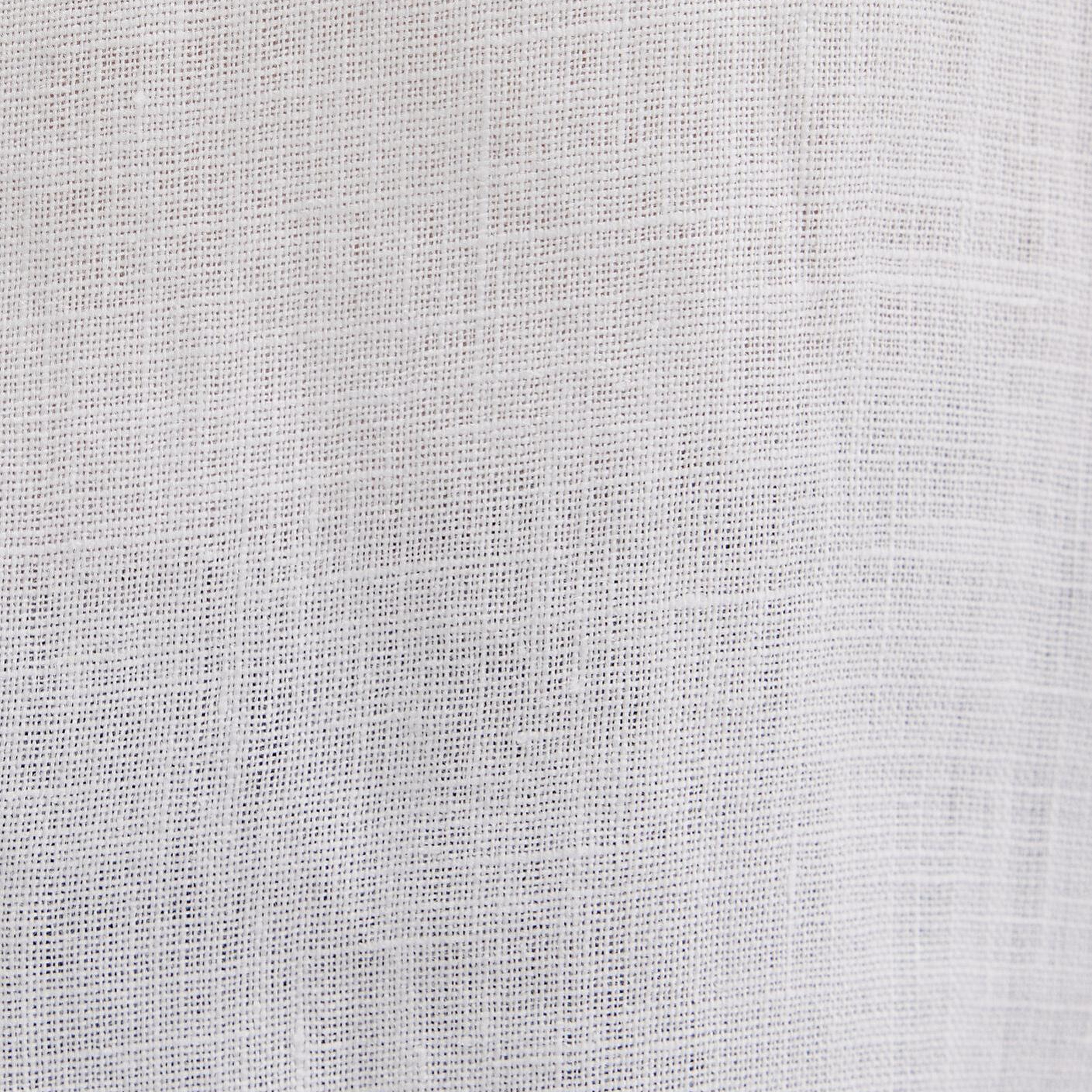 Mavi Beyaz Keten Gömlek Loose Fit / Bol Rahat Kesim 1210747-620