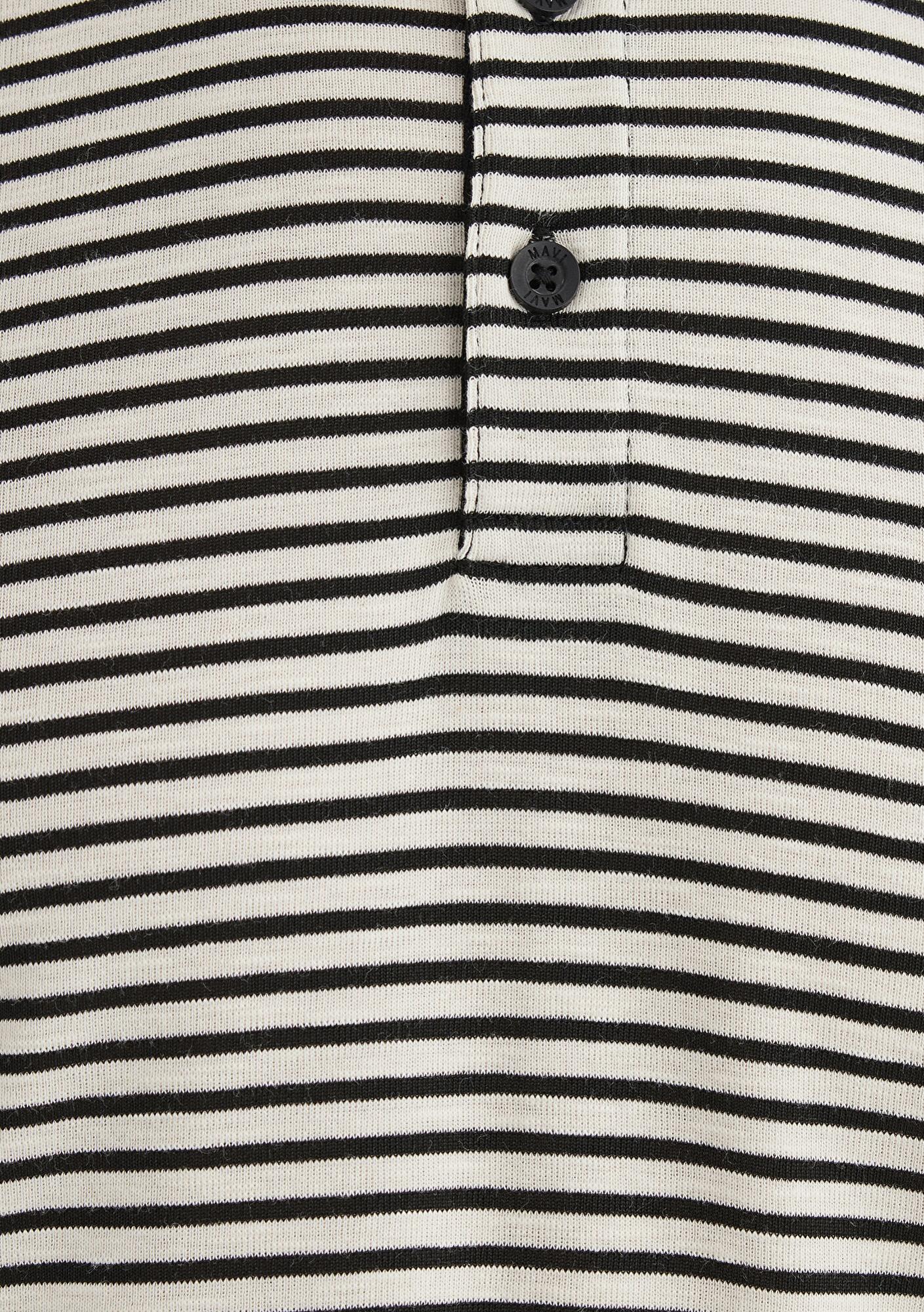 Mavi Mavi Black Çizgili Polo Tişört Slim Fit / Dar Kesim 0611843-70055