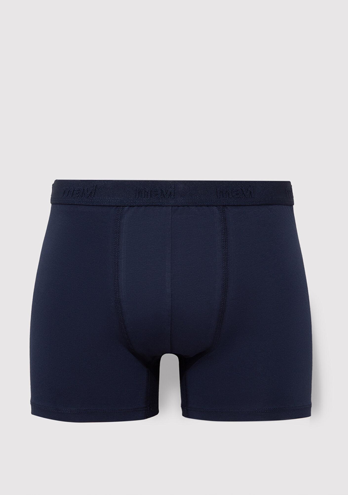 Mavi 3lü Basic Boxer 0911411-900