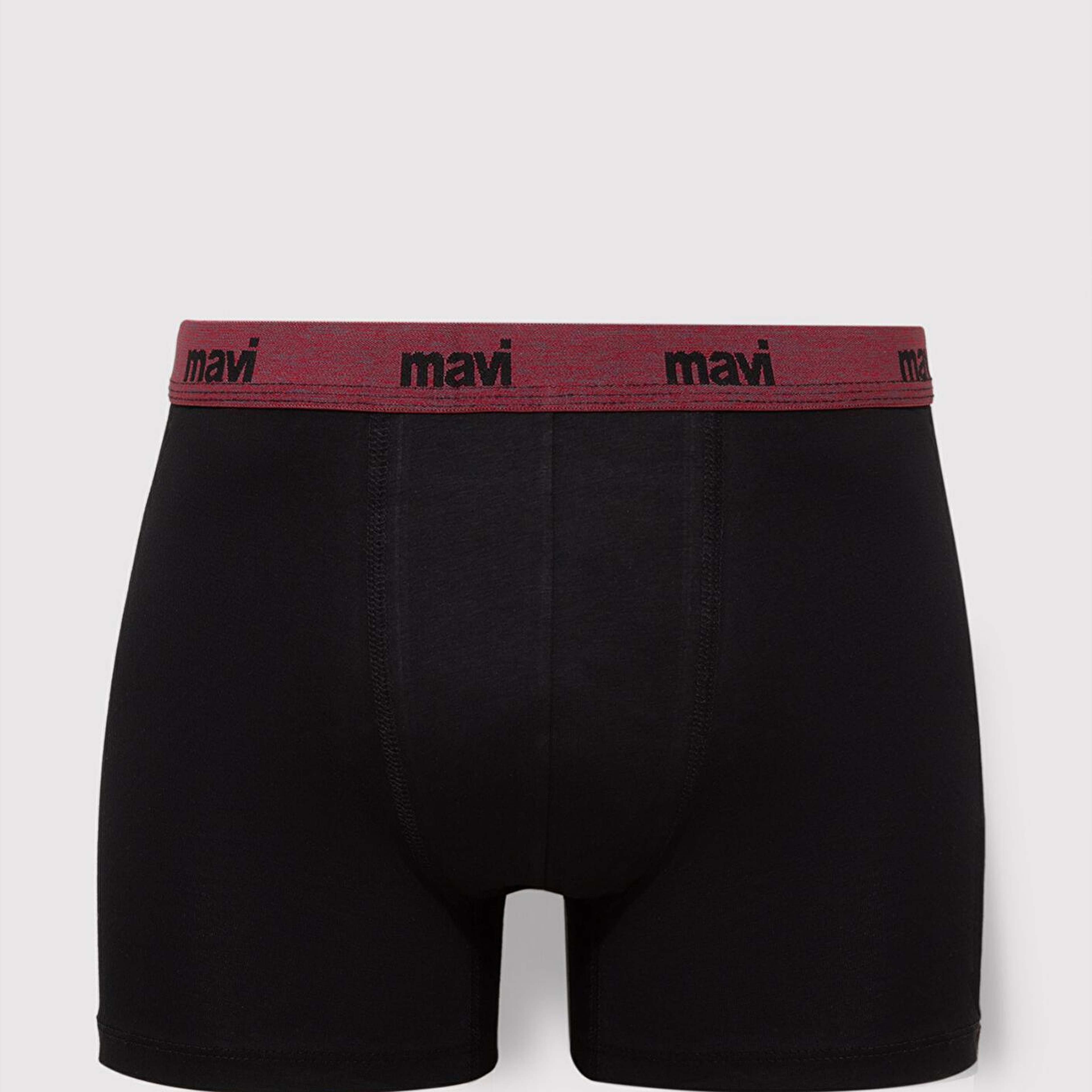 Mavi 3lü Siyah Basic Boxer 0911408-85585