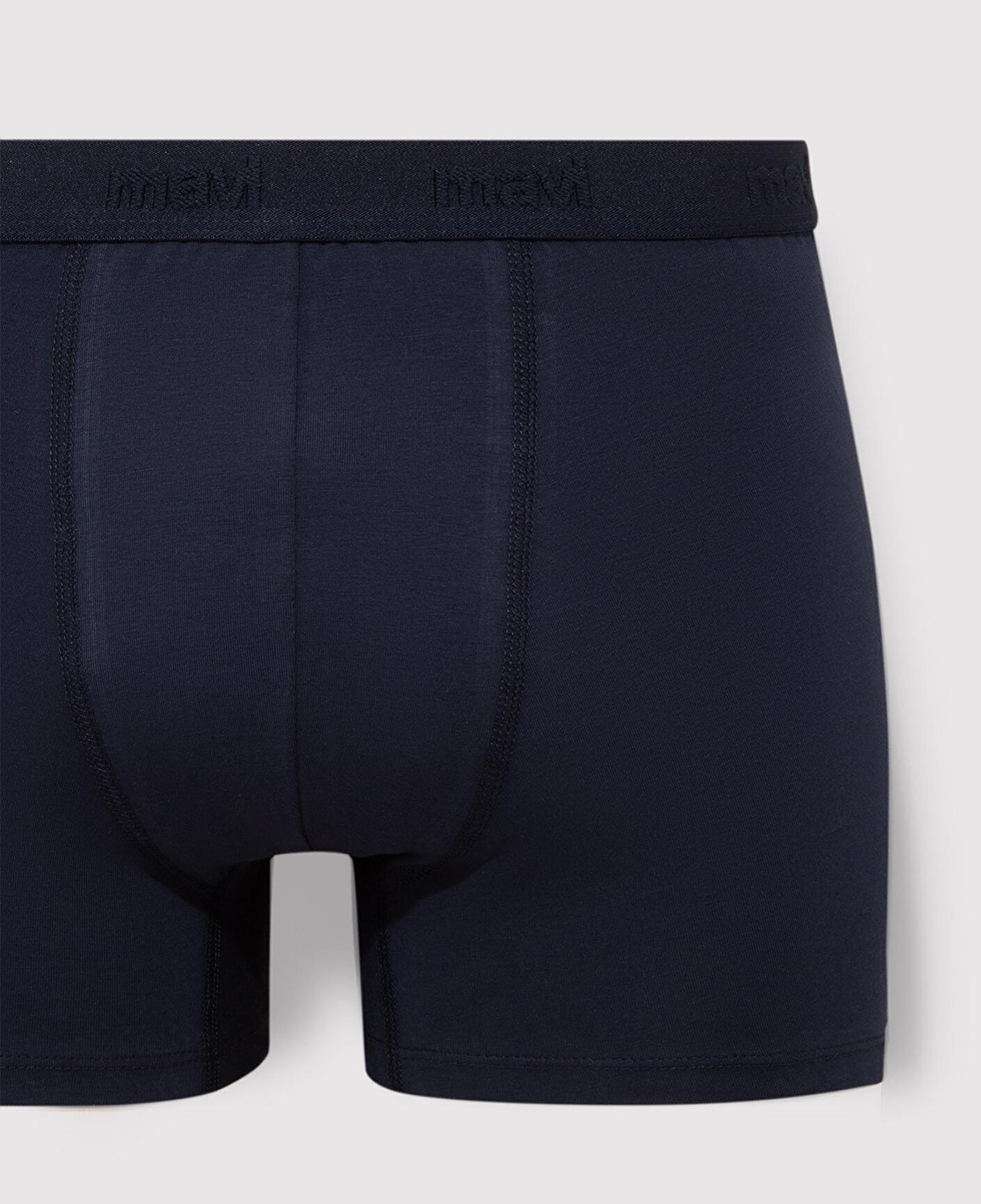 Mavi 3lü Lacivert Basic Boxer 0911414-30761