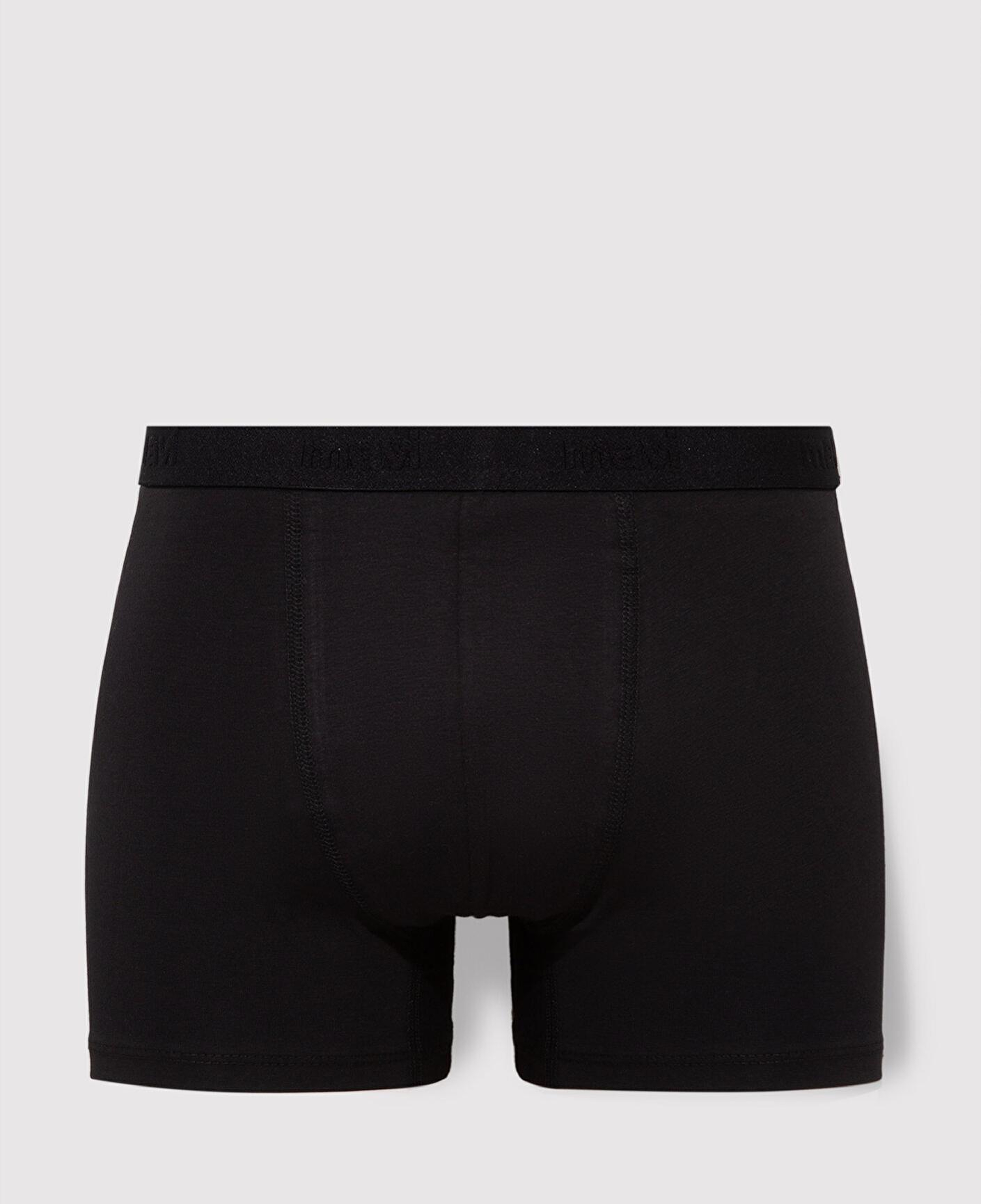 Mavi 3lü Siyah Basic Boxer 0911413-900