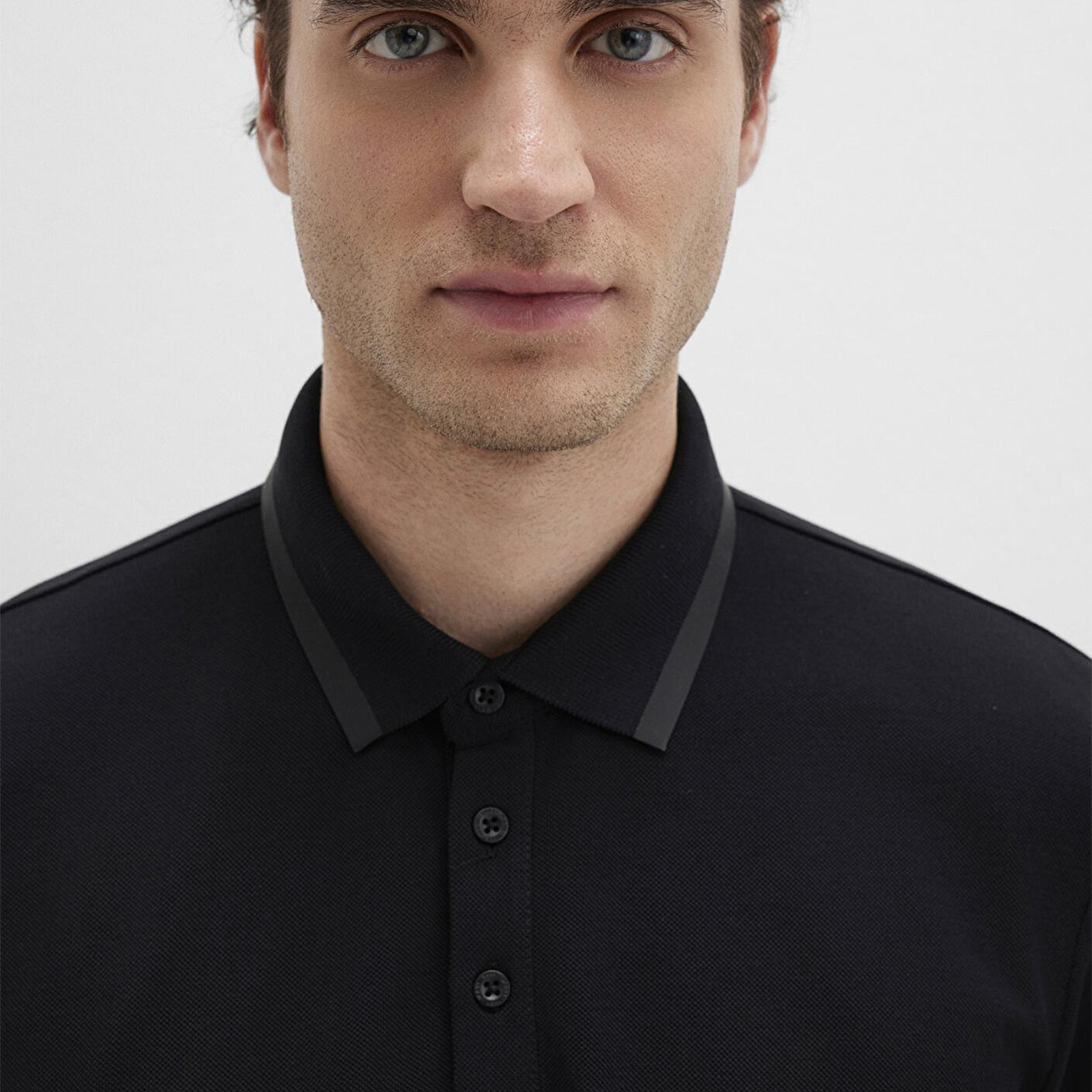 Mavi Siyah Polo Tişört Slim Fit / Dar Kesim 0611829-900