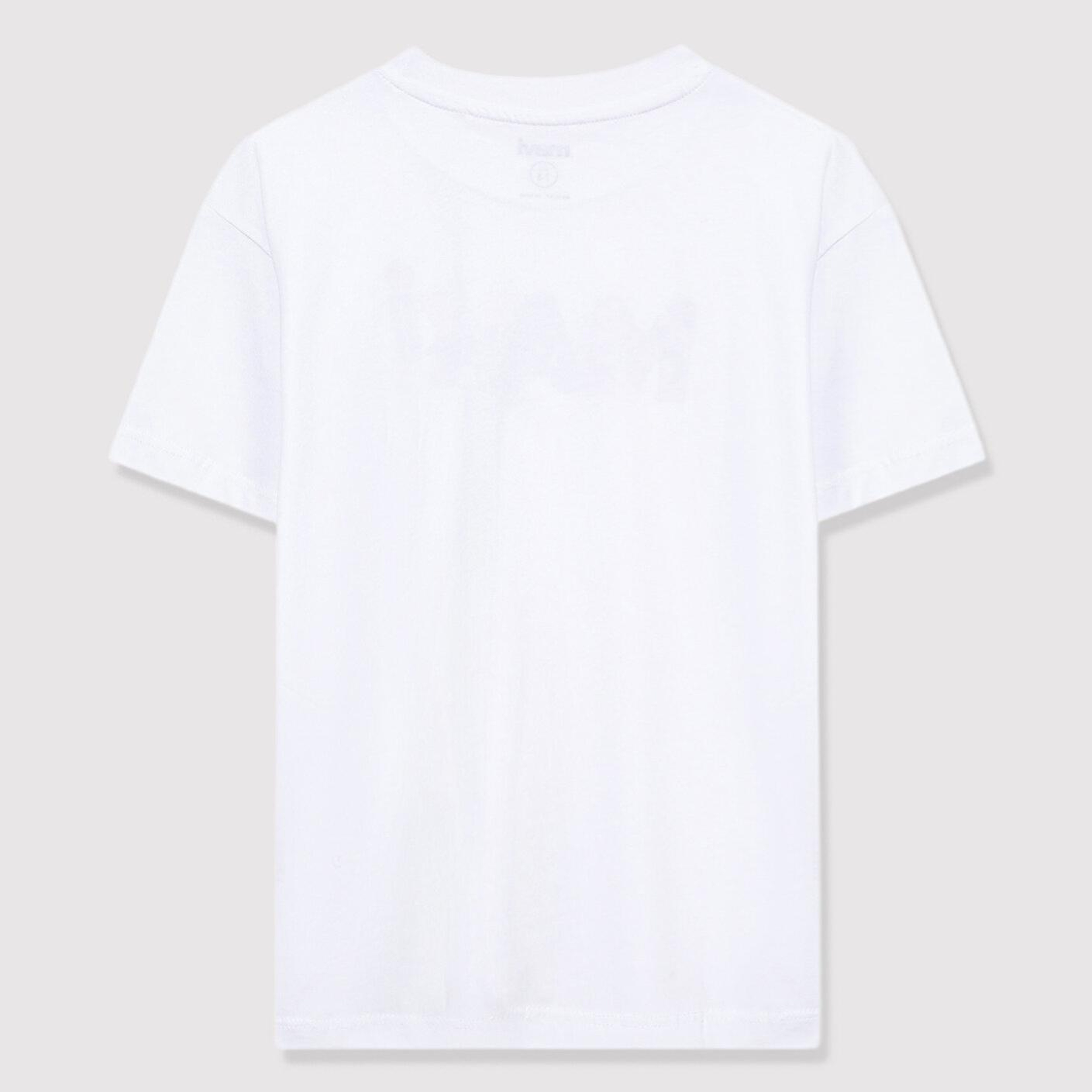 Mavi Mavi Logo Baskılı Beyaz Tişört Loose Fit / Bol Rahat Kesim 7610193-620