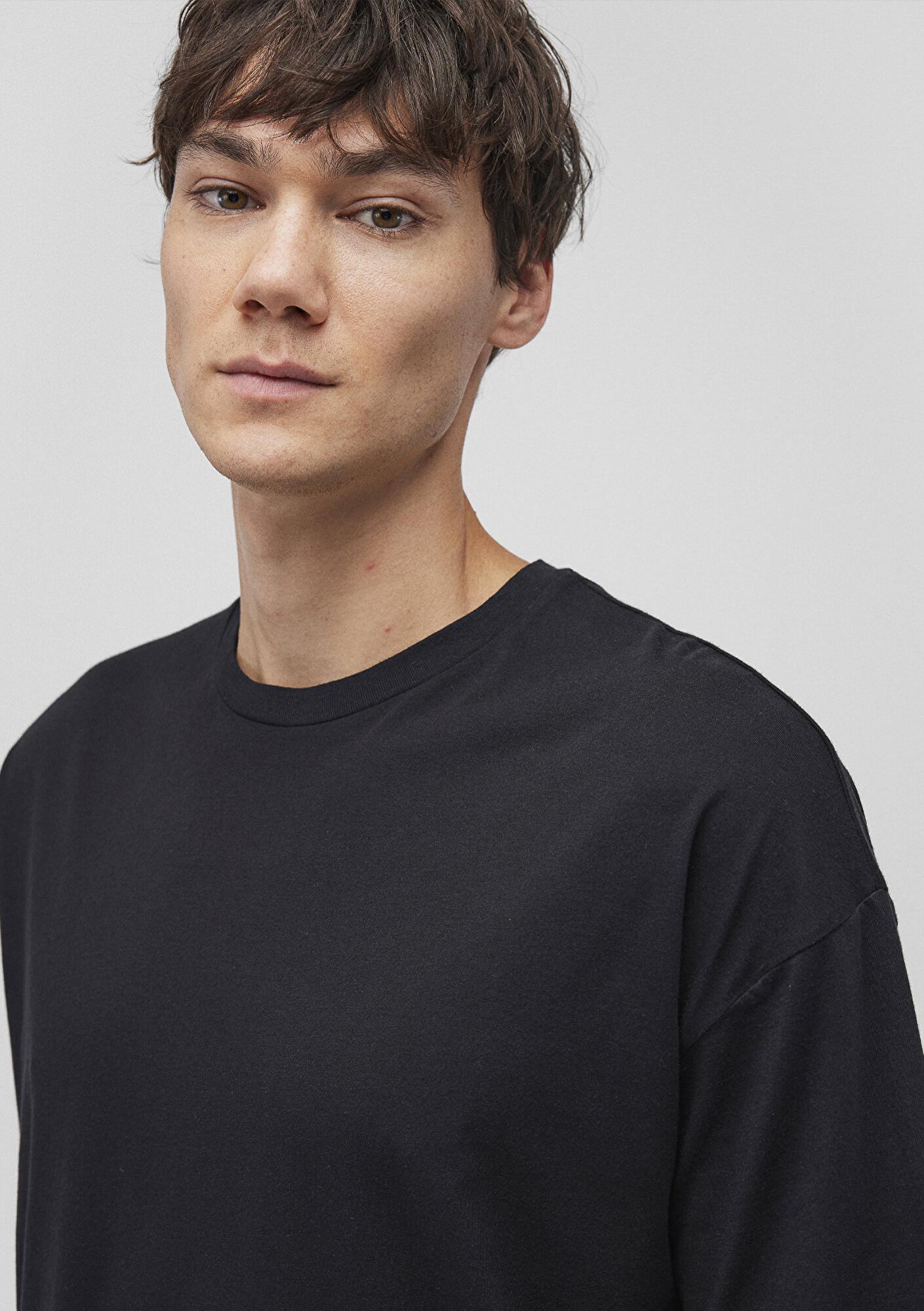 Mavi 2li Oversize Siyah Basic Tişört Oversize / Geniş Kesim 0612162-900