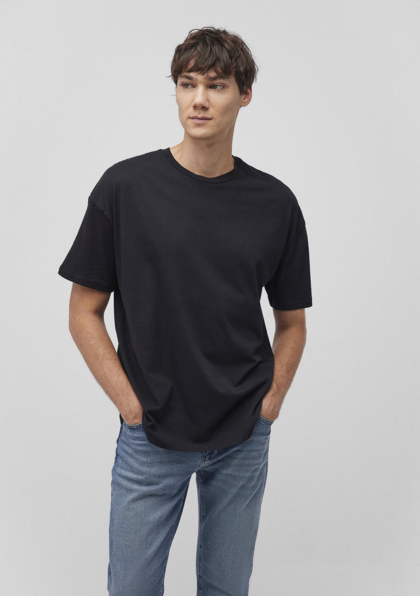 Mavi 2li Oversize Siyah Basic Tişört Oversize / Geniş Kesim 0612162-900