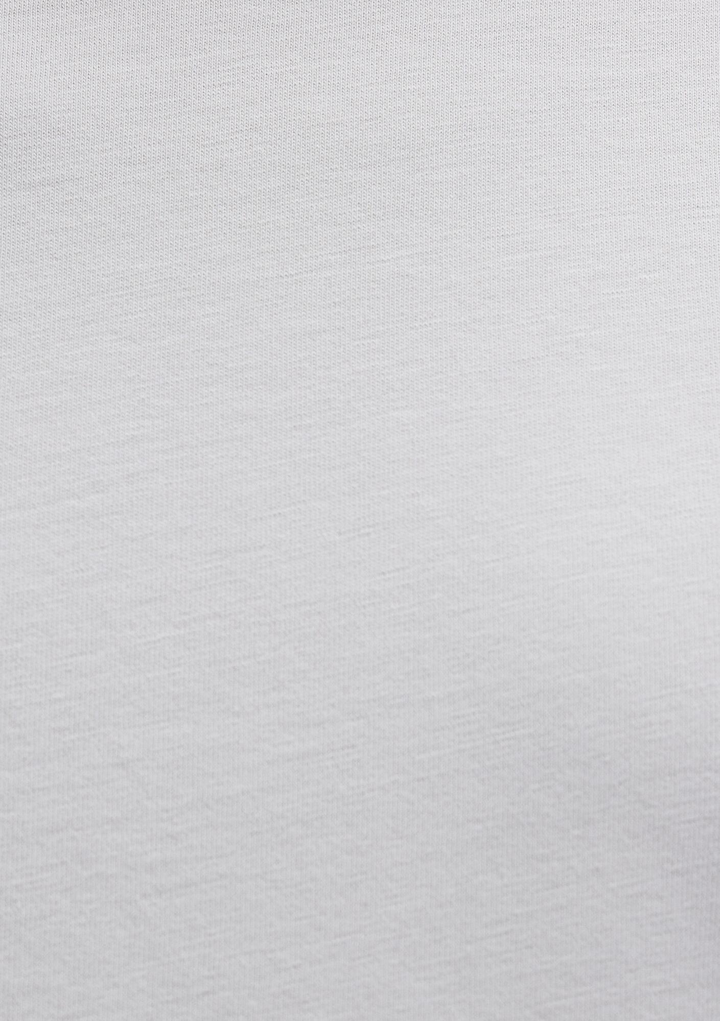 Mavi Etiket Detaylı Gri Basic Tişört Loose Fit / Bol Rahat Kesim 0611824-70075