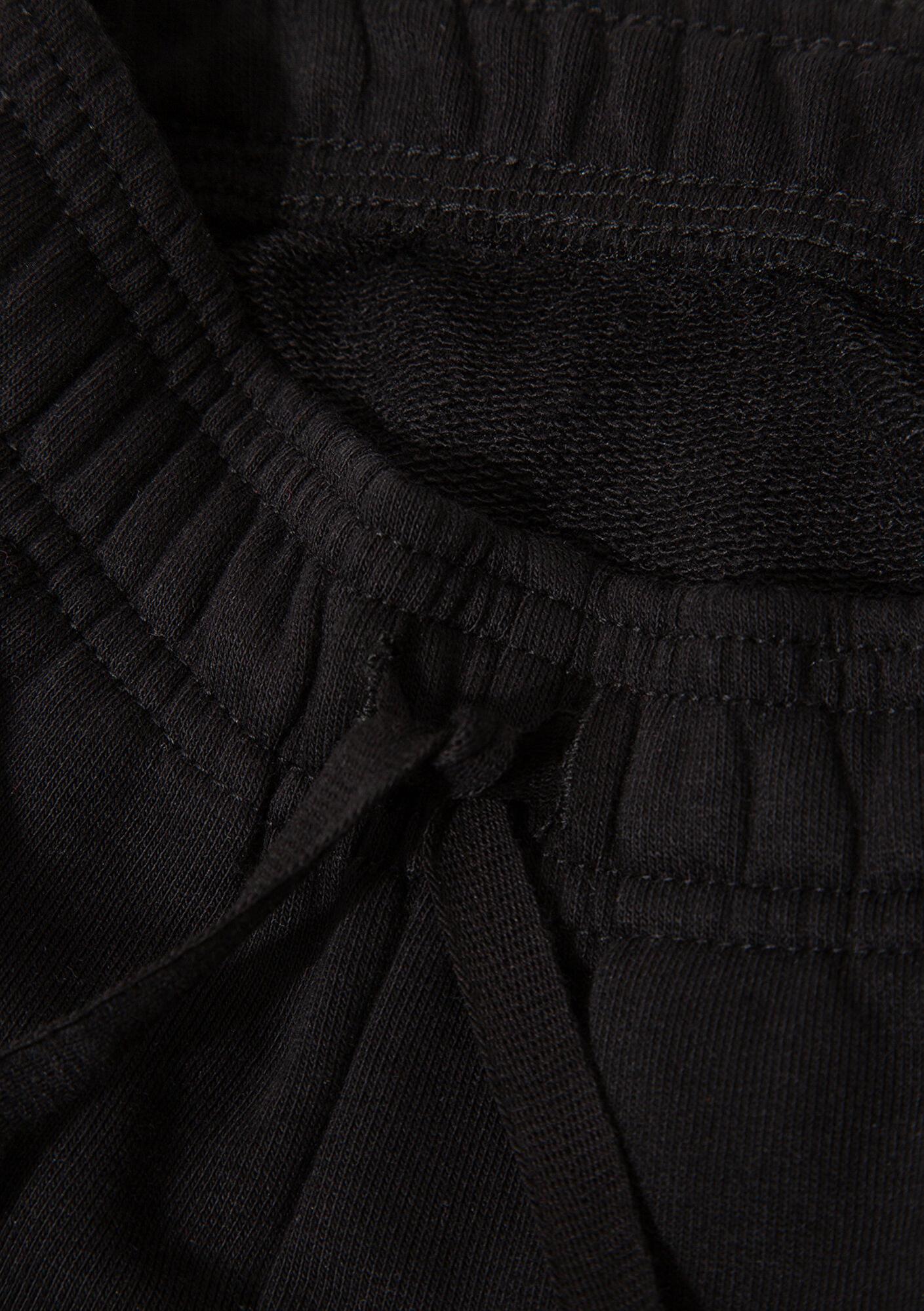 Mavi Mavi Logo Baskılı Siyah Eşofman Altı 6010004-900