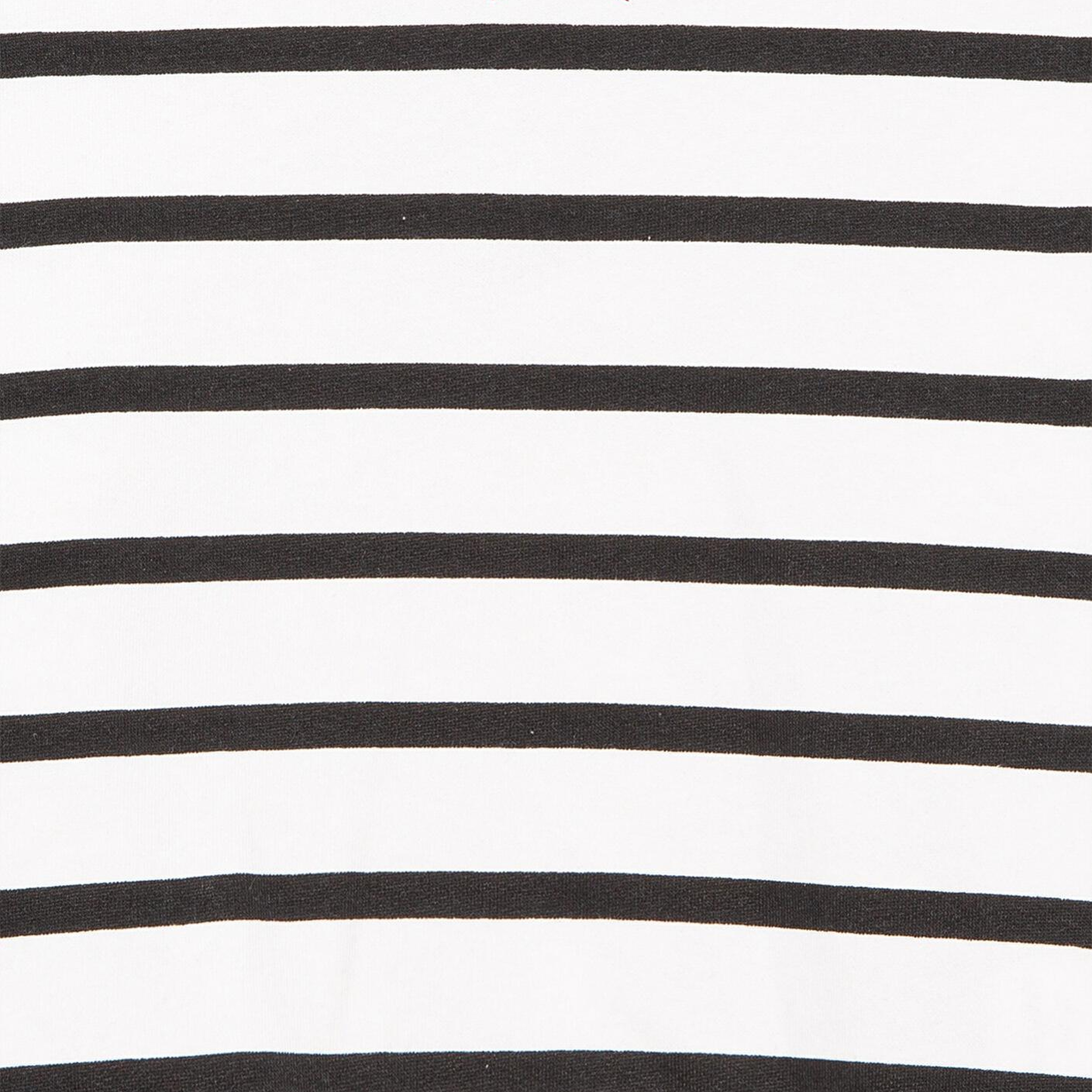 Mavi Mavi Logo Baskılı Siyah Çizgili Sweatshirt 7S10038-900