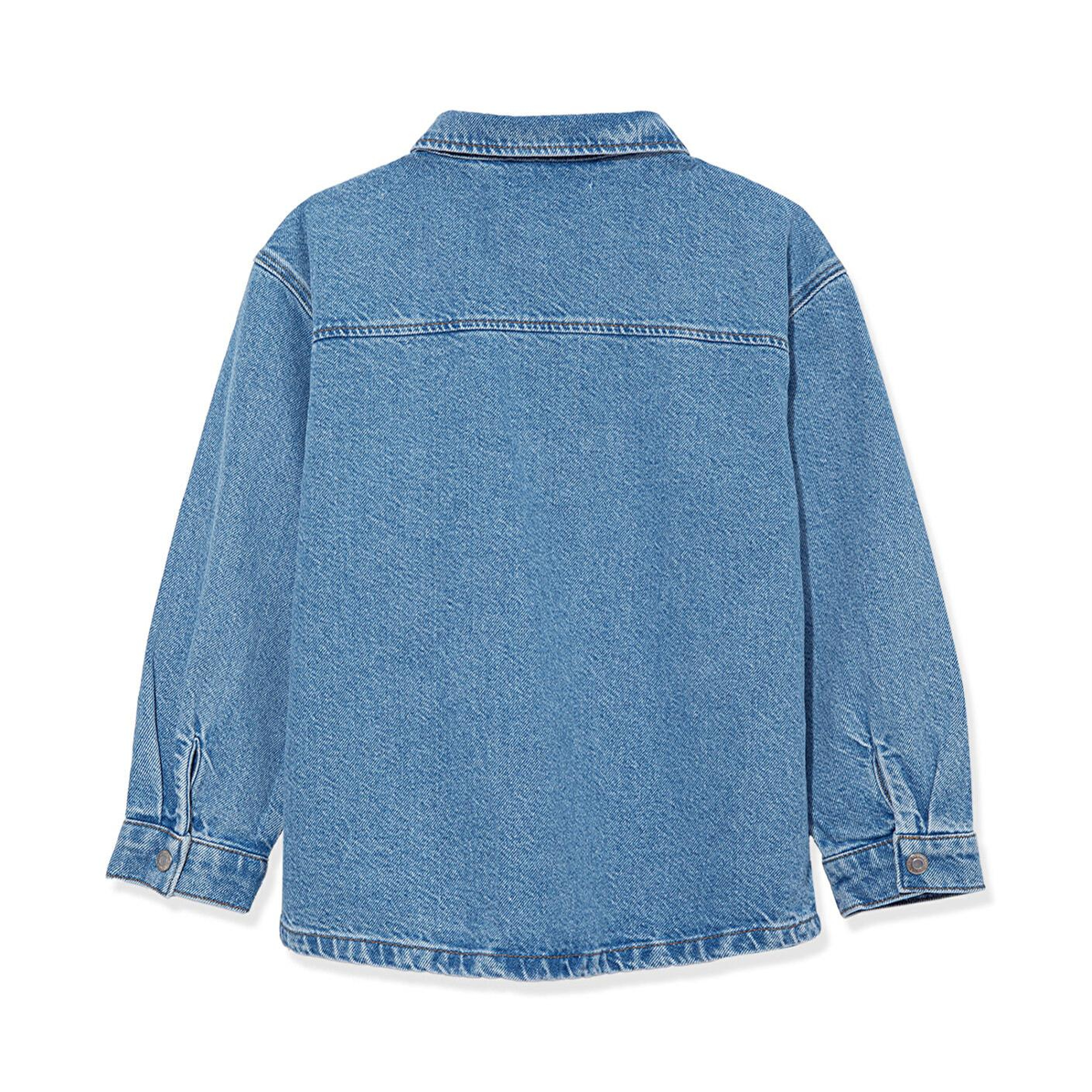Mavi Bob 90lar Indigo Mavisi Jean Gömlek Oversize / Geniş Kesim 6210000-86709