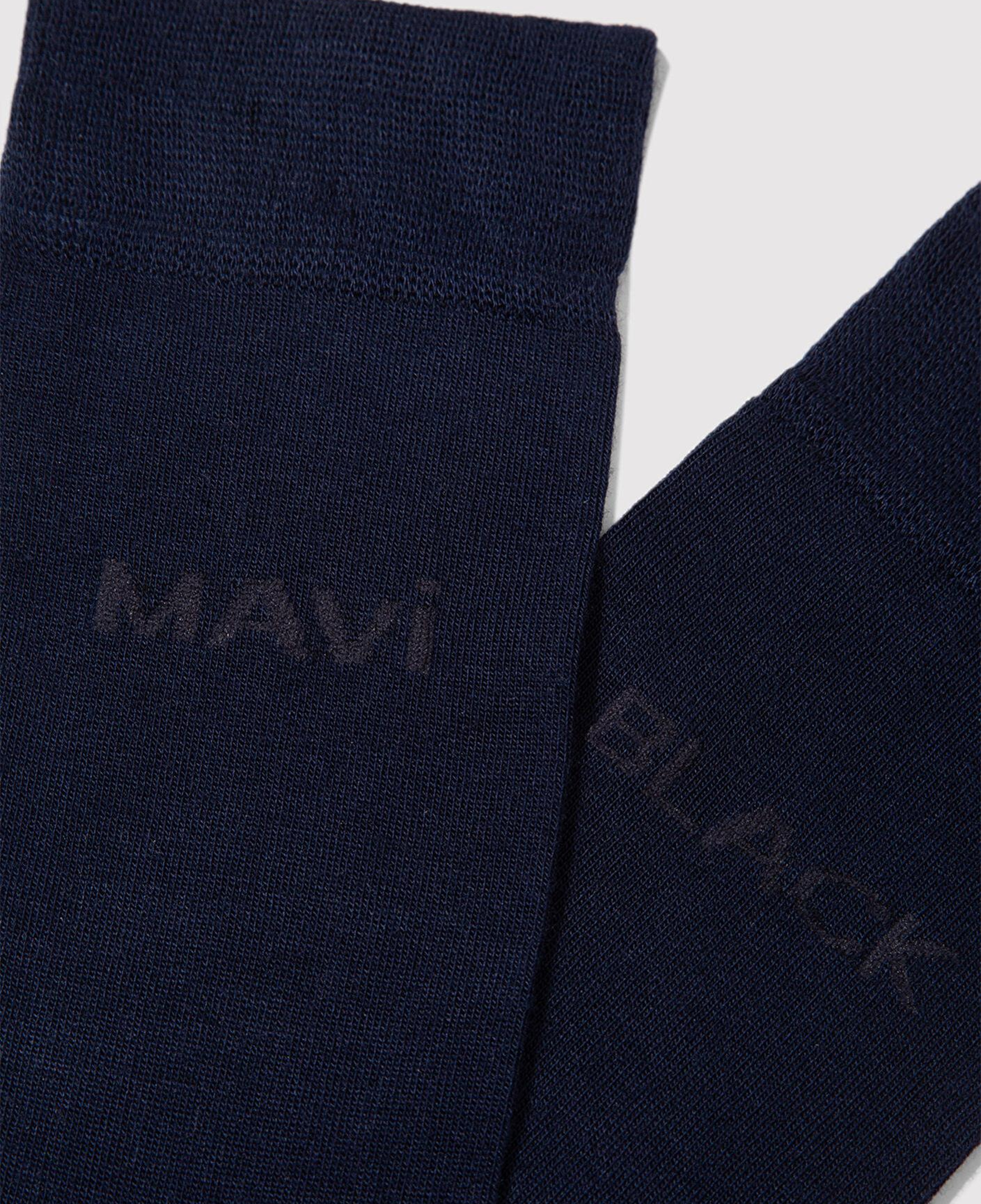 Mavi Mavi Black Baskılı Lacivert Soket Çorap 0911343-70500