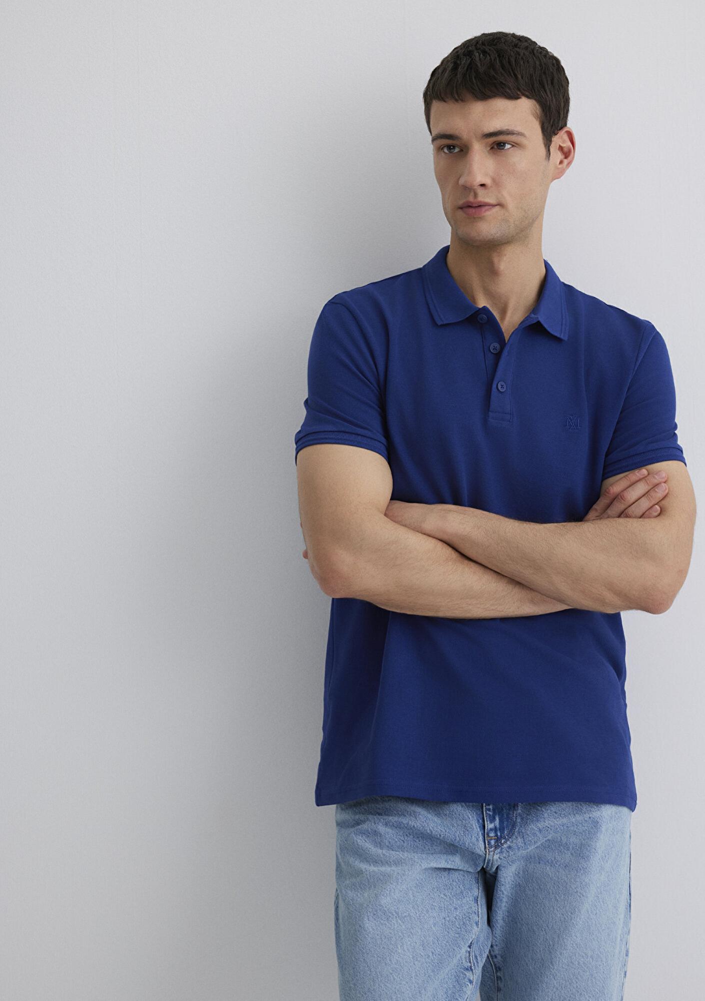 Mavi Mavi Polo Tişört Slim Fit / Dar Kesim 064946-70758