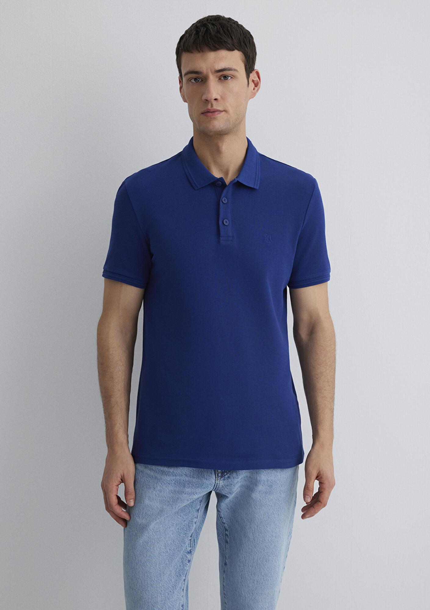 Mavi Mavi Polo Tişört Slim Fit / Dar Kesim 064946-70758