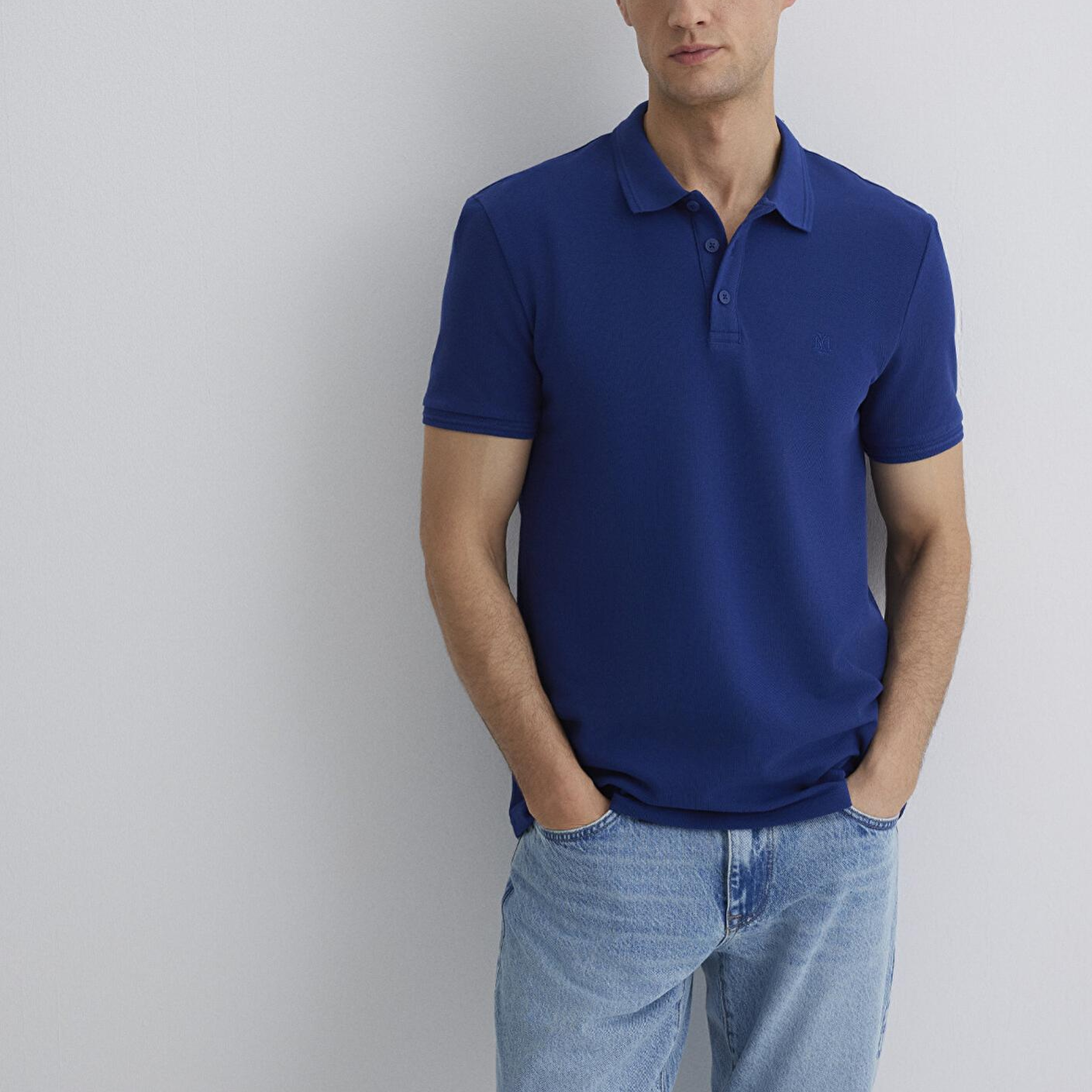 Mavi Mavi Polo Tişört Slim Fit / Dar Kesim 064946-70758