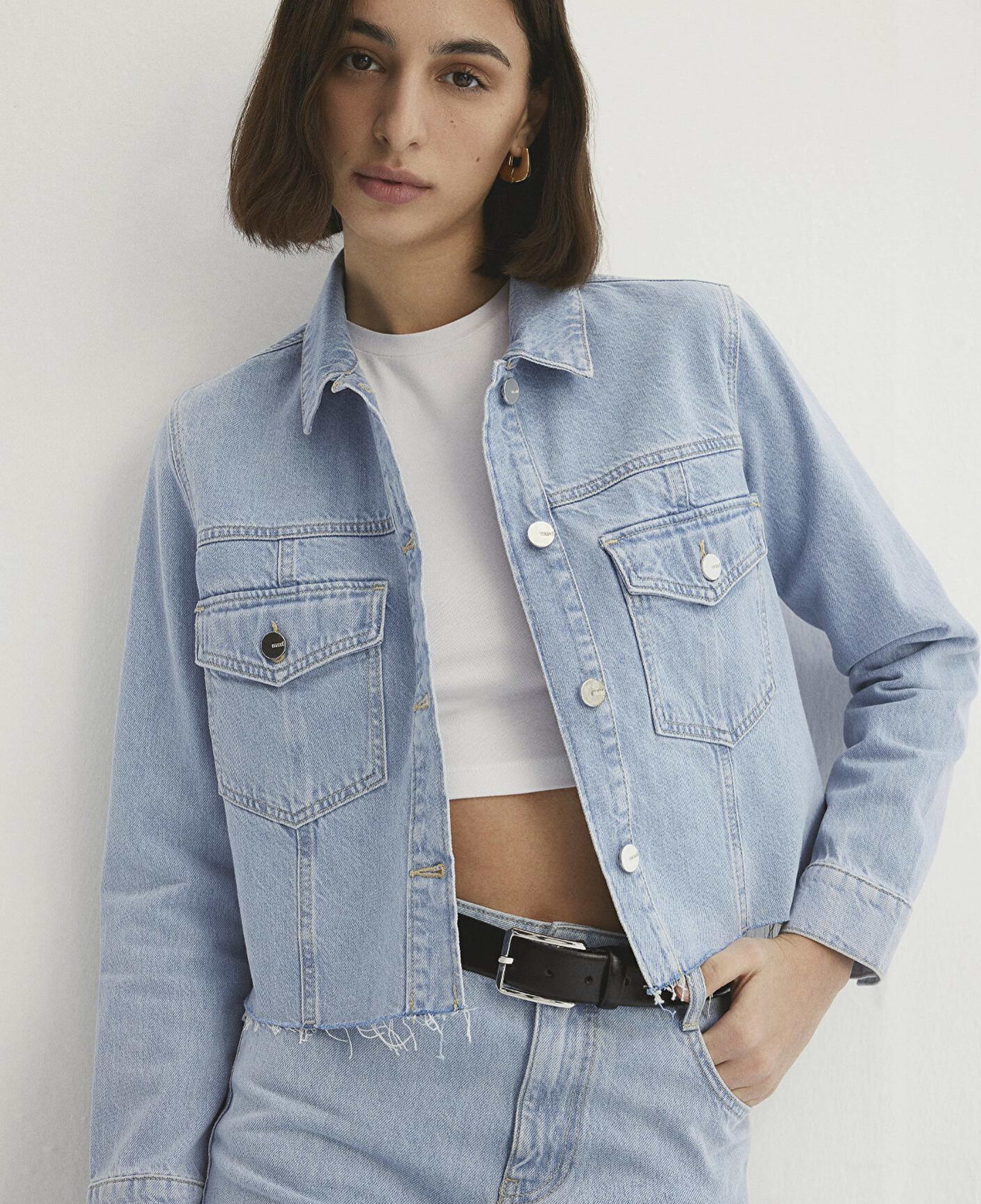 Mavi Thalia Mavi Premium Buz Mavi Jean Ceket 1110289-86792