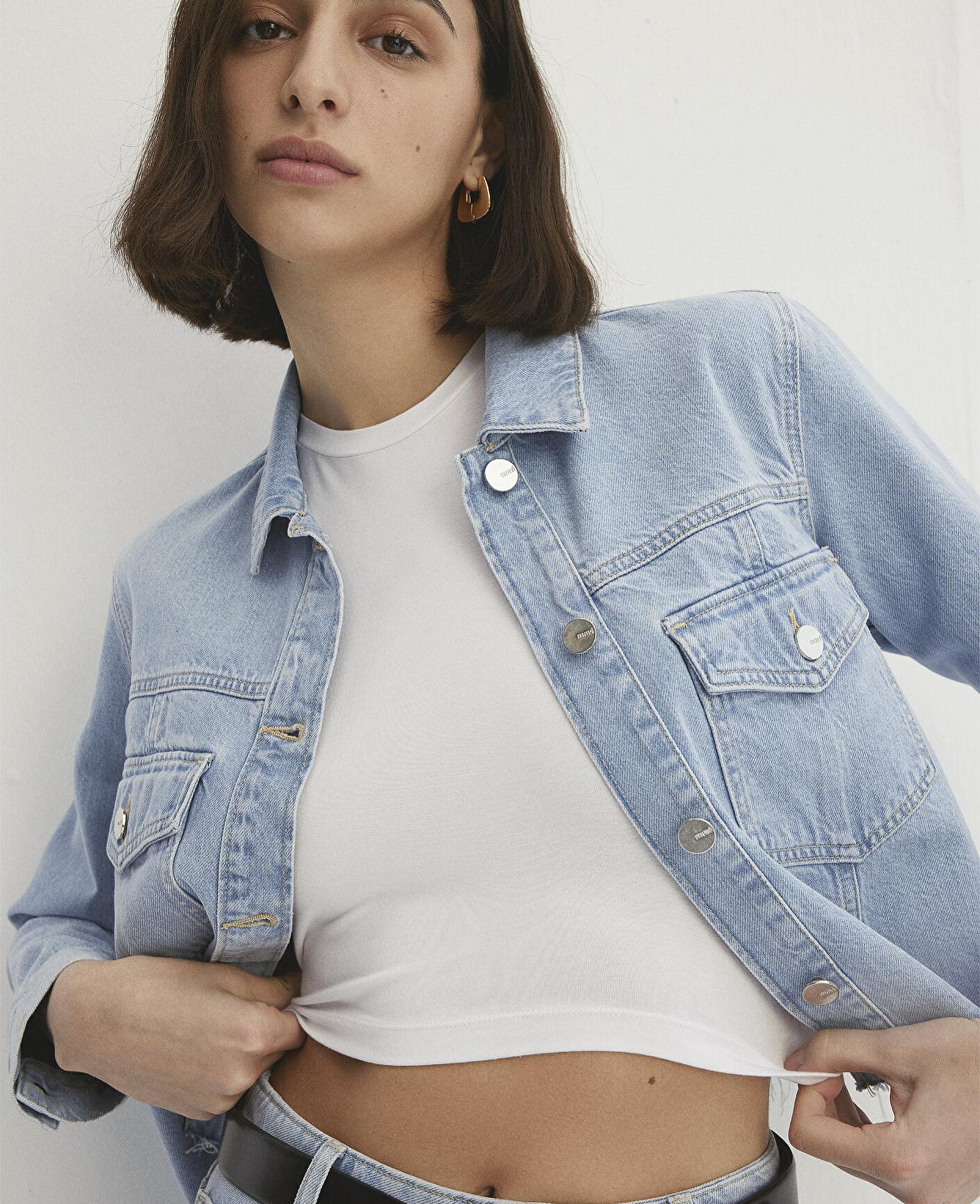 Mavi Thalia Mavi Premium Buz Mavi Jean Ceket 1110289-86792