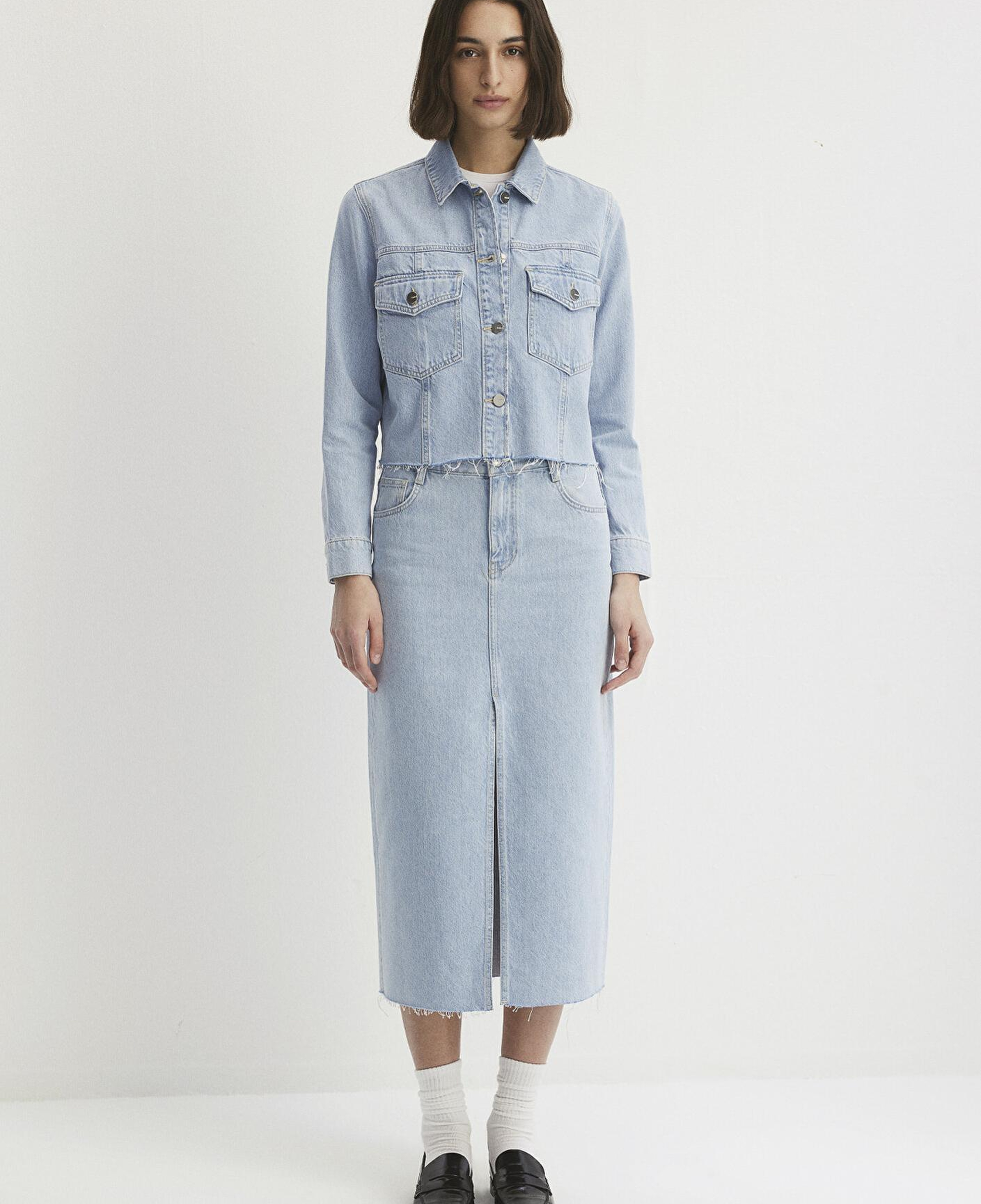 Mavi Thalia Mavi Premium Buz Mavi Jean Ceket 1110289-86792