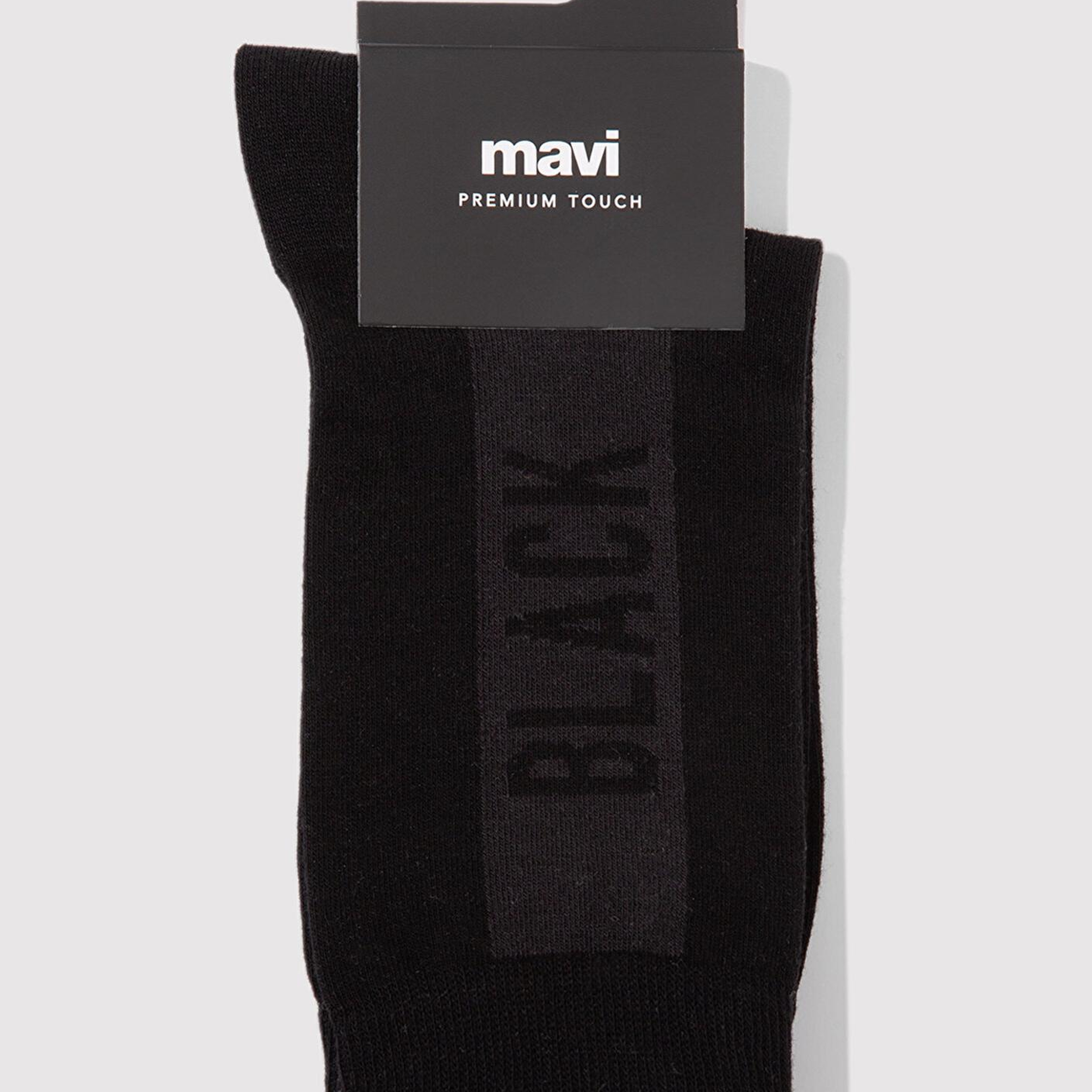 Mavi Mavi Black Baskılı Siyah Soket Çorap 0911366-900
