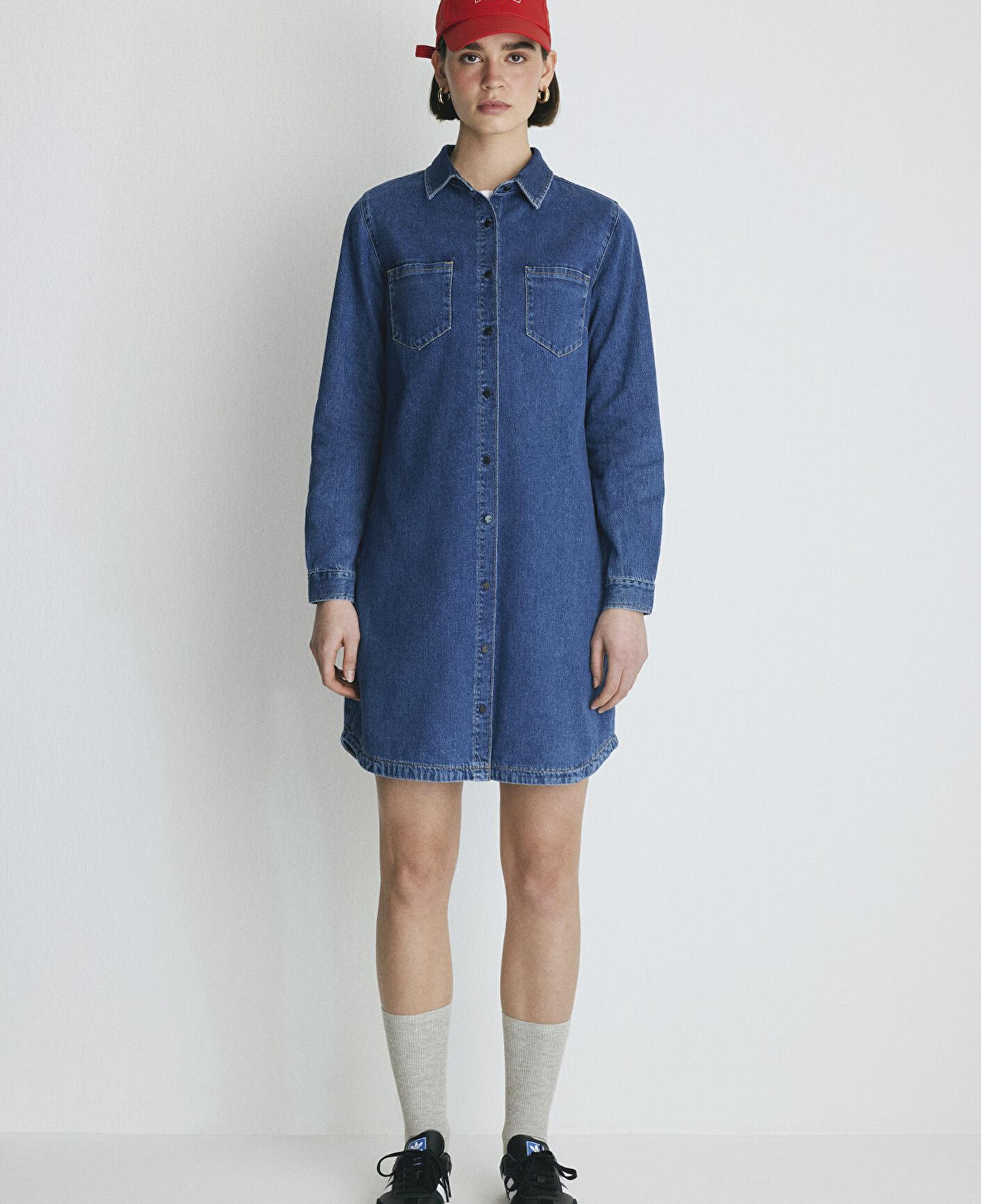 Mavi Liz Everyday Koyu Mavi  Jean Elbise 130656-86430