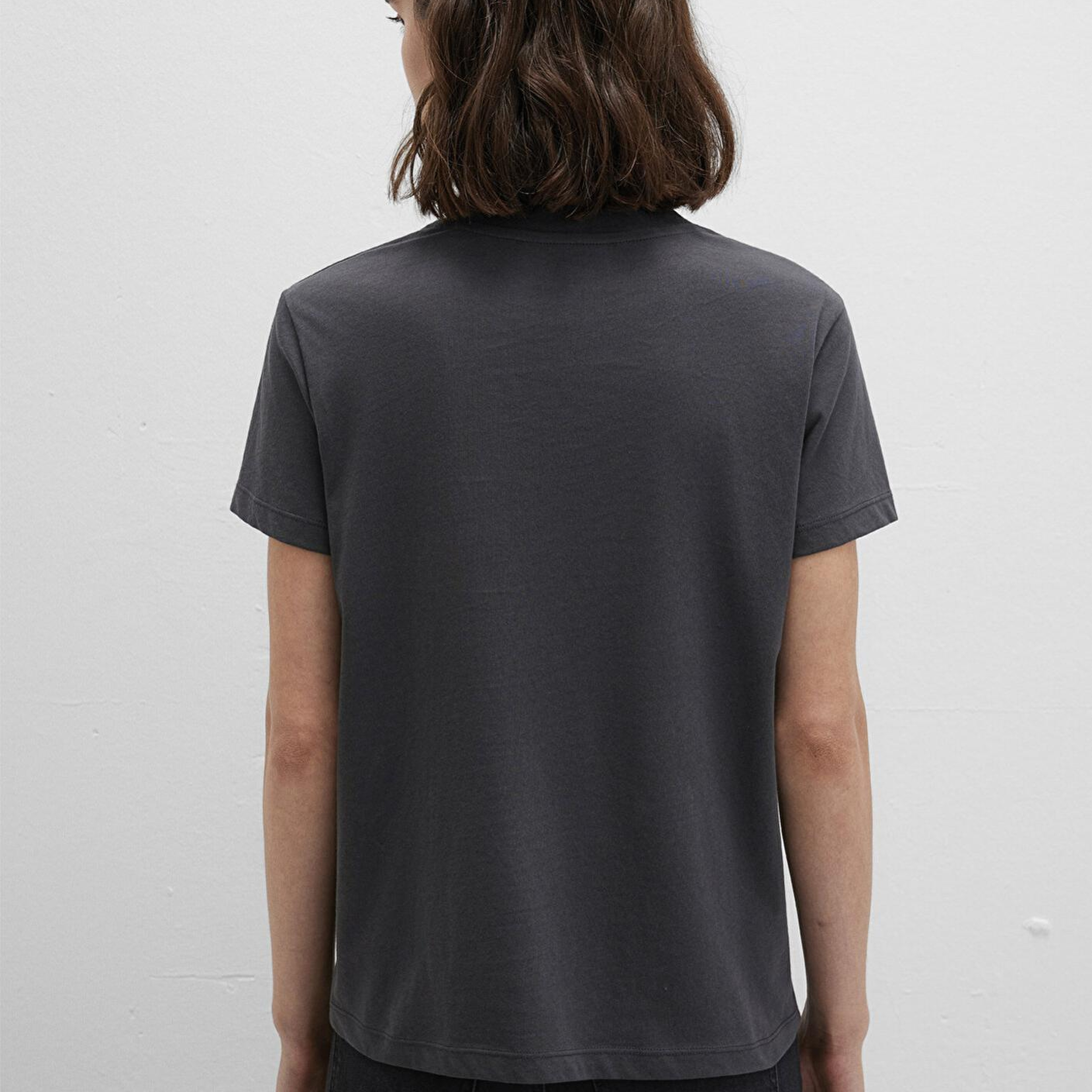 Mavi Mavi Baskılı Antrasit Tişört Regular Fit / Normal Kesim 1612232-34853