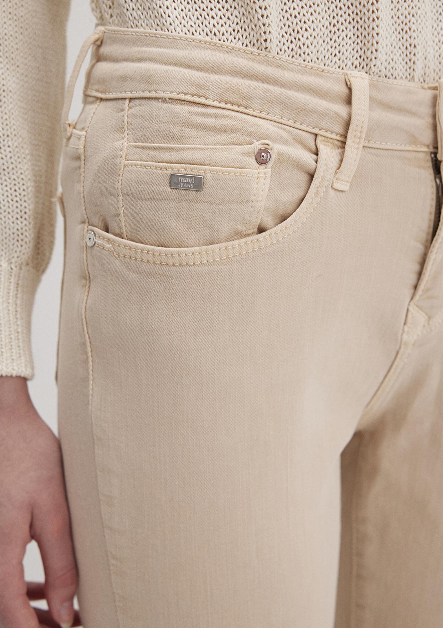 Mavi Ada Mavi Premium Krem Gabardin Pantolon 1020586447