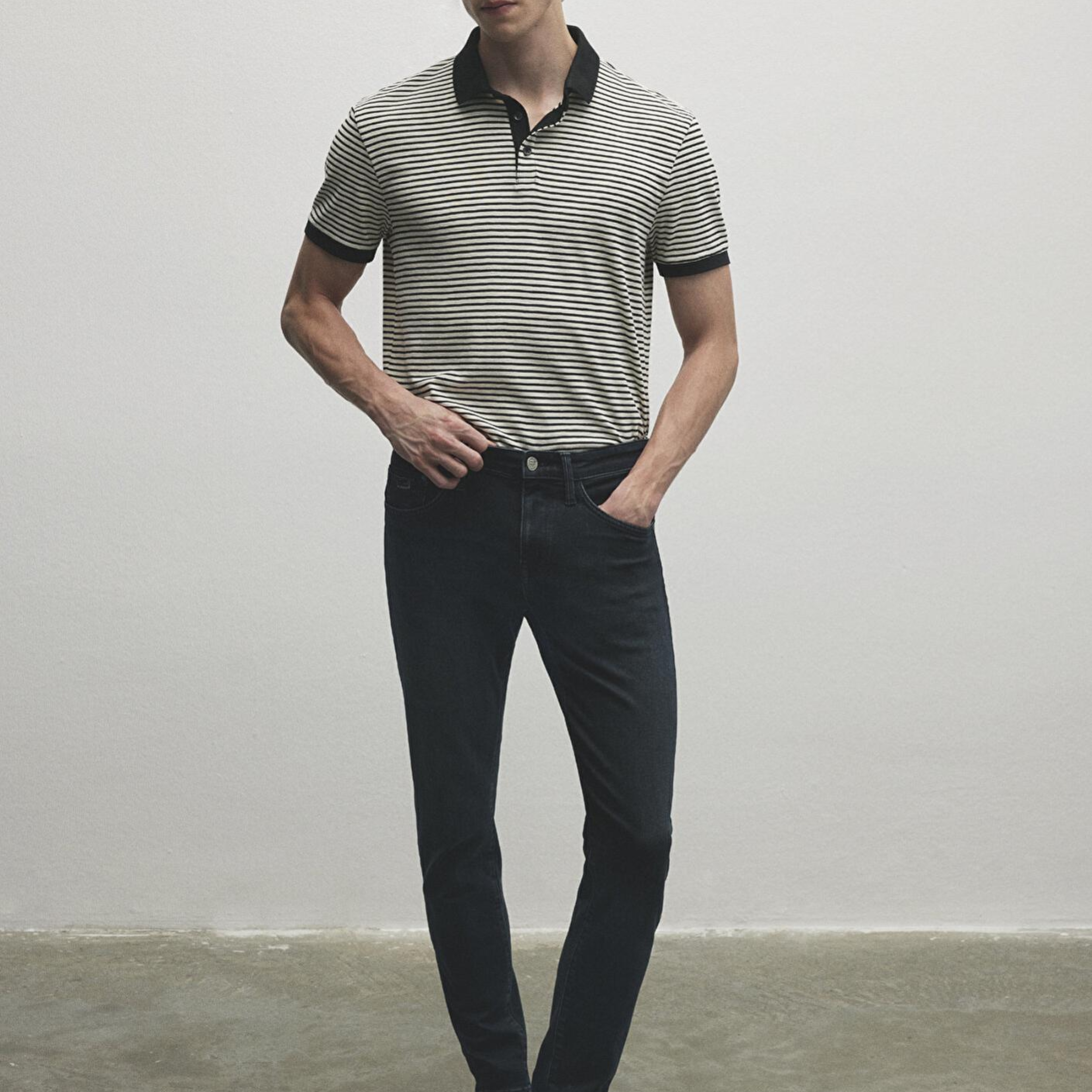 Mavi James Lux Black Puslu Koyu Mavi Jean Pantolon 0042486543