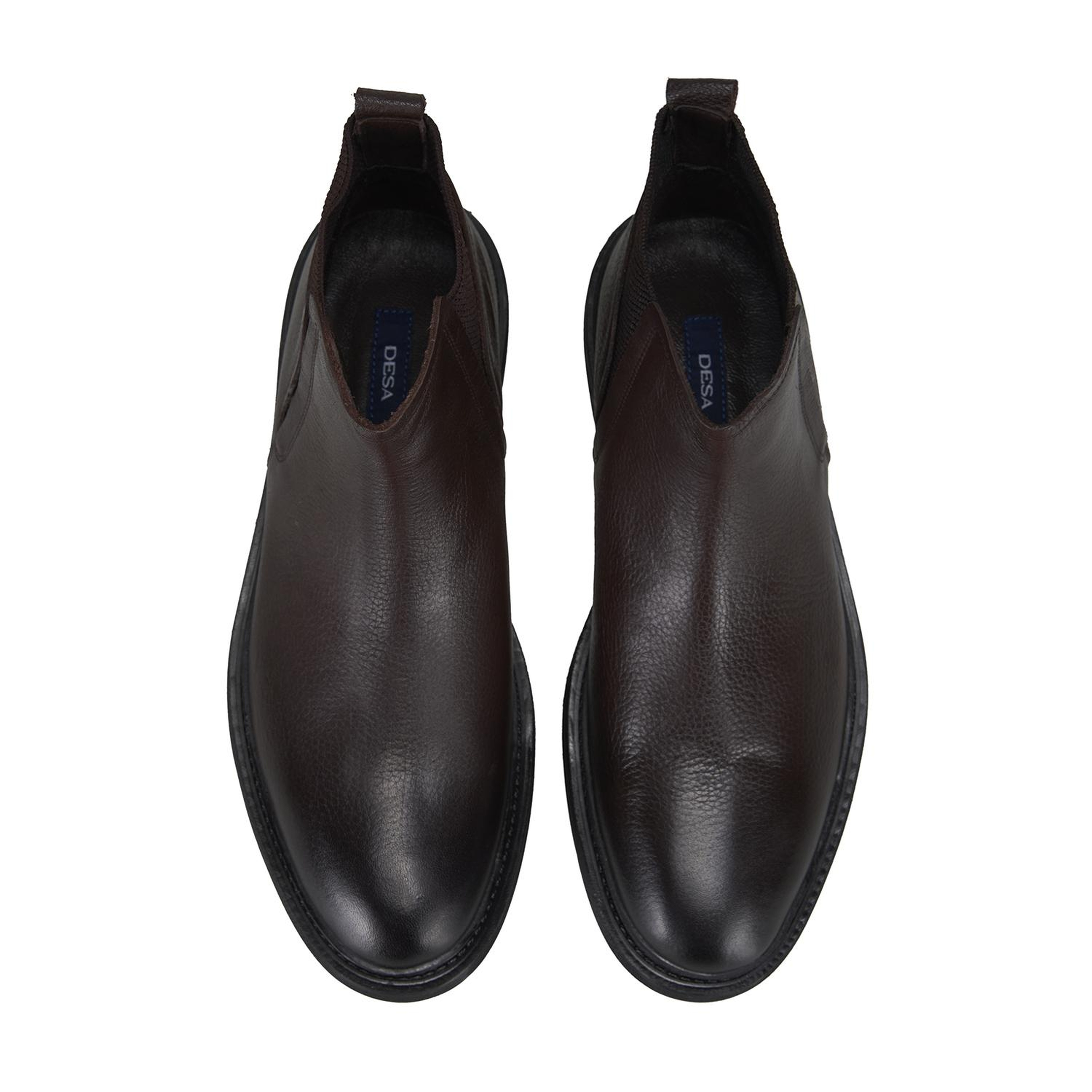 Lianne Kahve Erkek Deri Bot