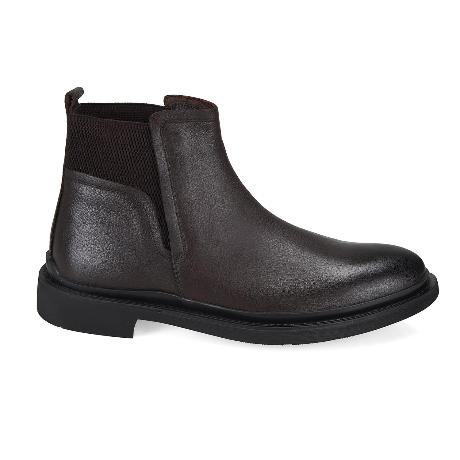 Lianne Kahve Erkek Deri Bot