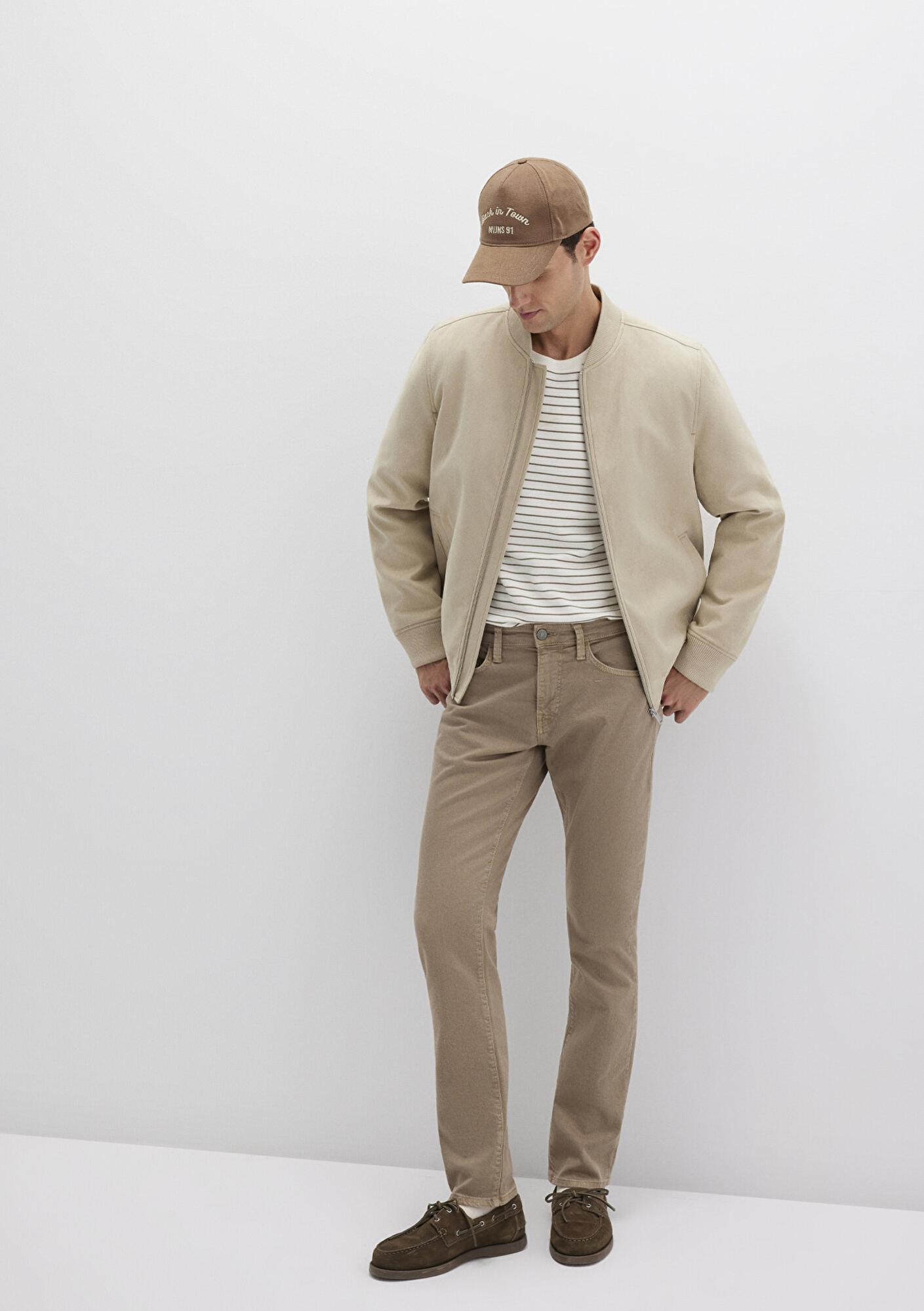 Mavi Jake Bej Comfort Gabardin Pantolo 0042286571